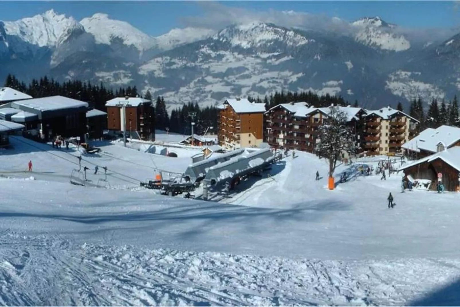 Résidence Refuge De L'alpage Bat F-Gebied winter 1km