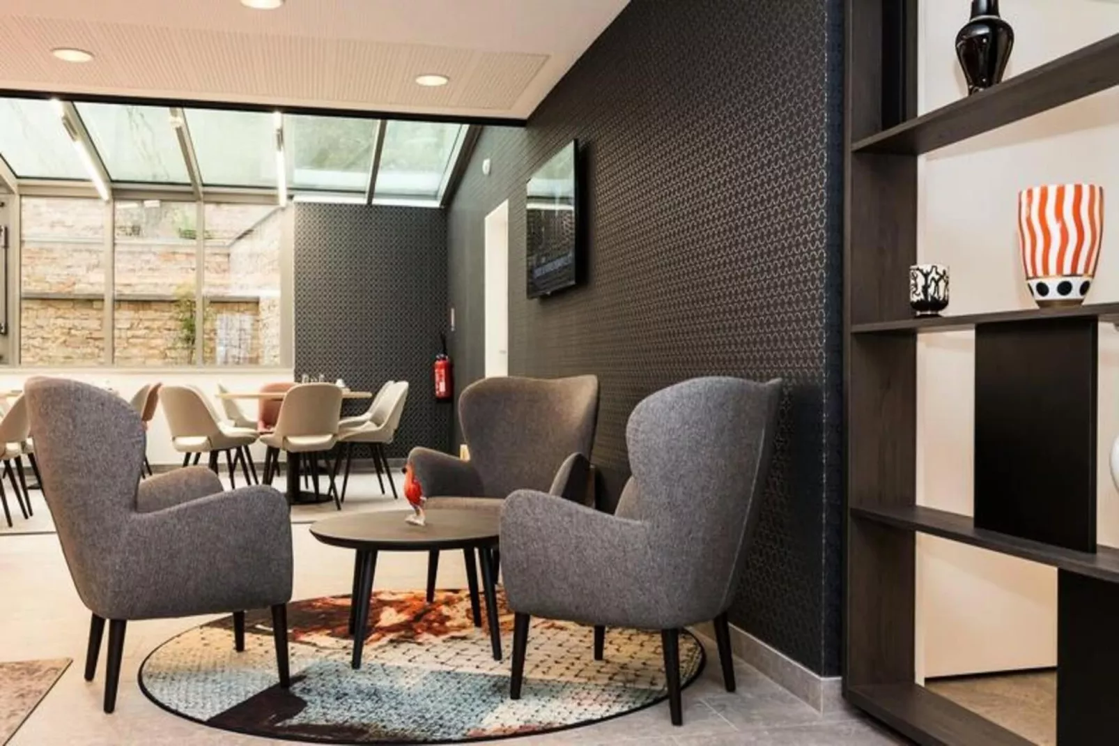 Appart'hôtel Odalys Montmartre-Woonkamer