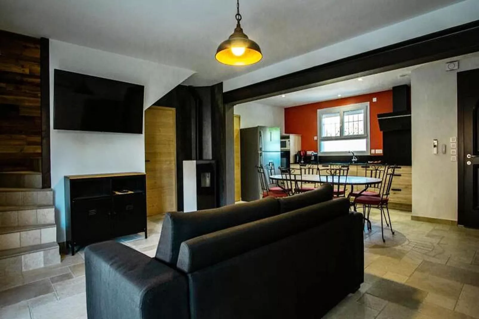 Le Cabanon De Christine-Woonkamer