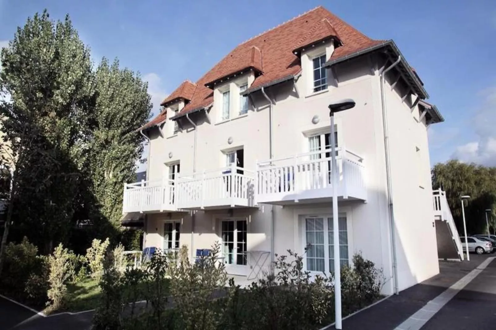 Résidence Odalys Le Domaine des Dunettes-Uitzicht zomer