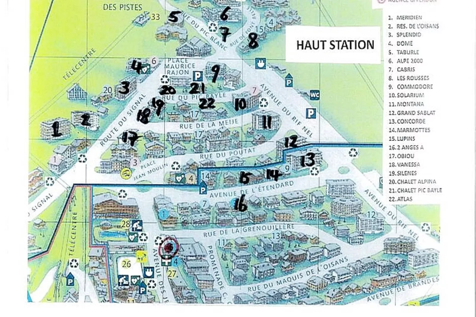 Résidence Taburle-Sfeer