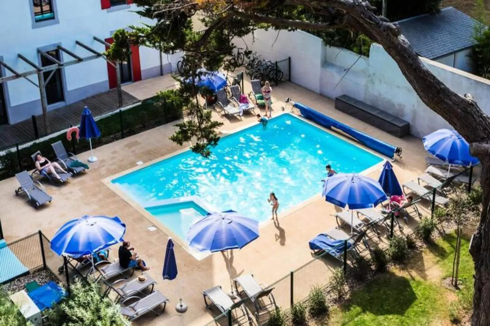 Résidence Prestige Odalys de la Plage-Buitenkant zomer