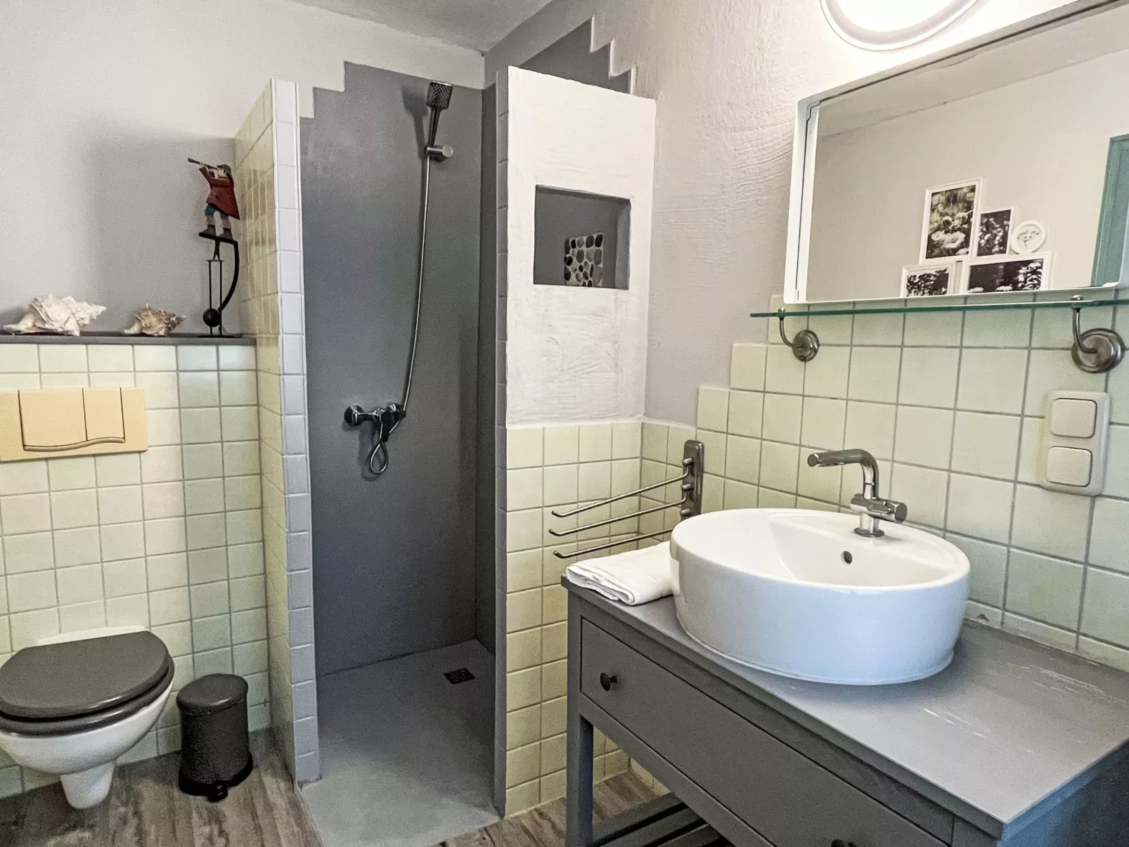 Reetgedecktes Ferienhaus Seelchen-Binnen