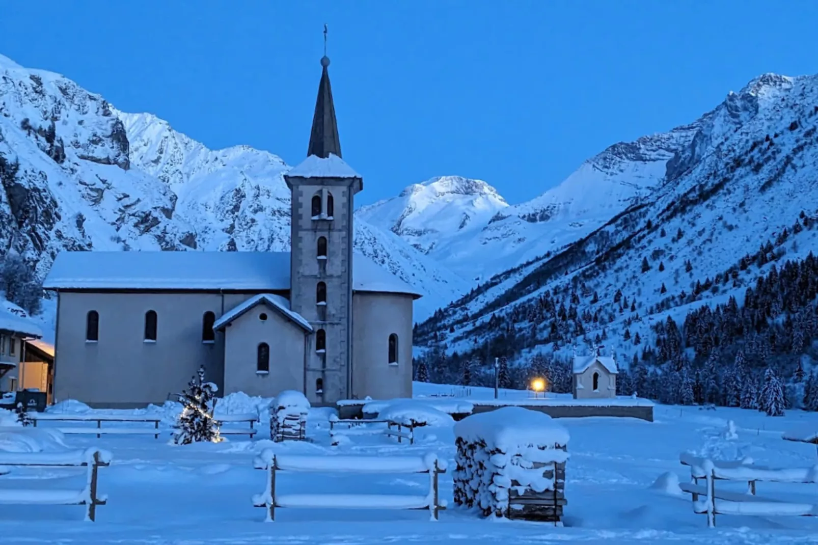 Résidence Les Clarines - Gebied winter 5km