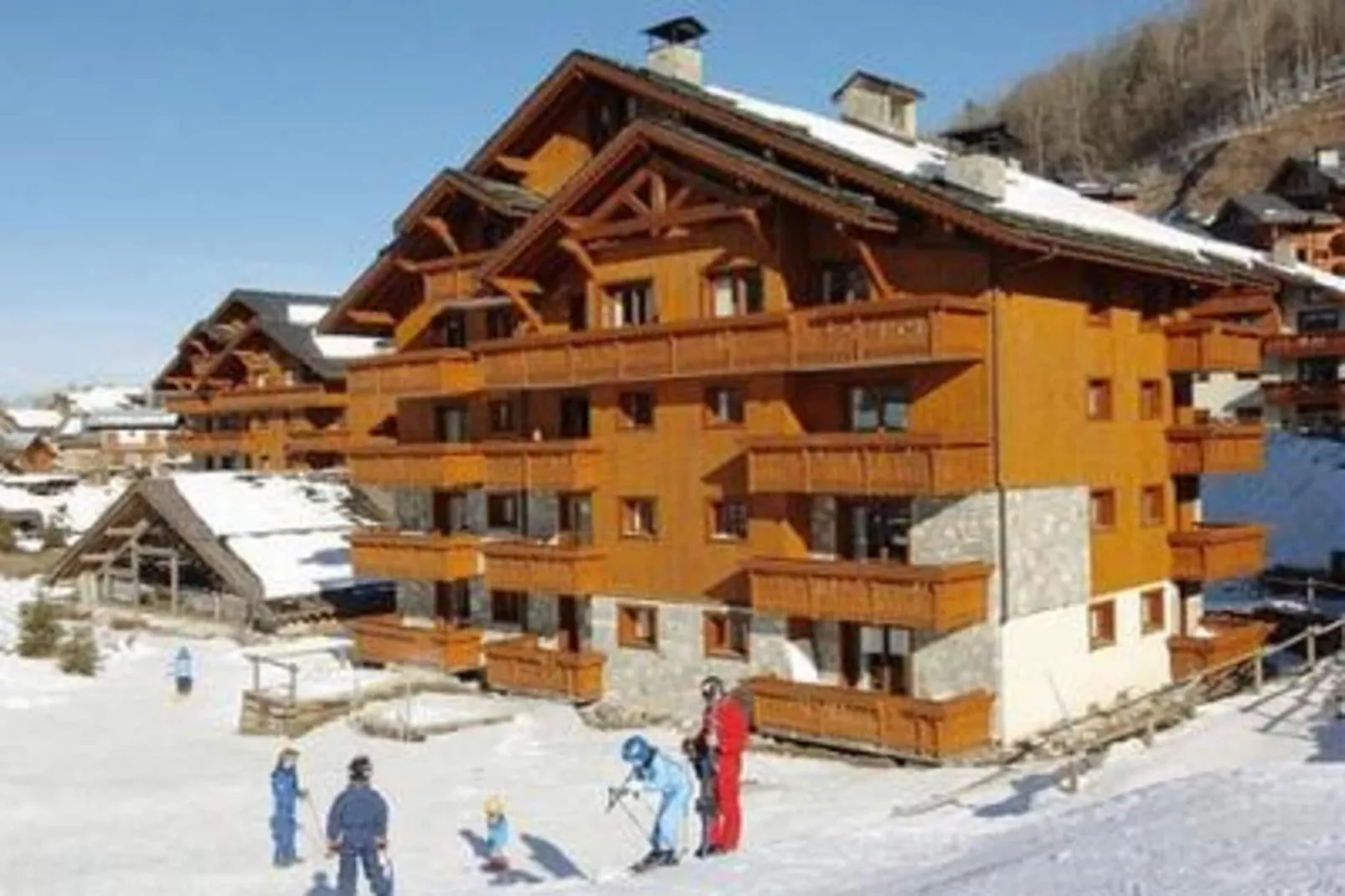 Résidence Les Balcons De Taren-Gebied winter 5km