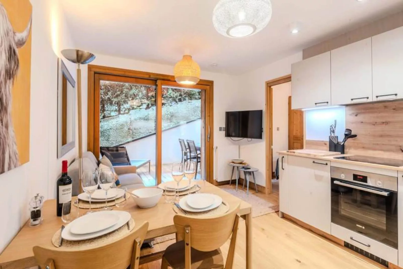 Résidence Les Frenes-Eetkamer