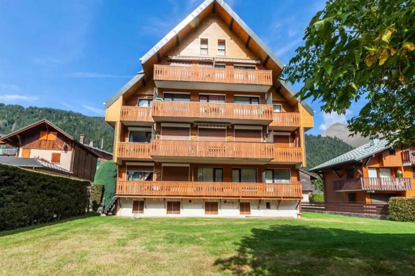 Résidence Neige Et Soleil-Buitenkant zomer