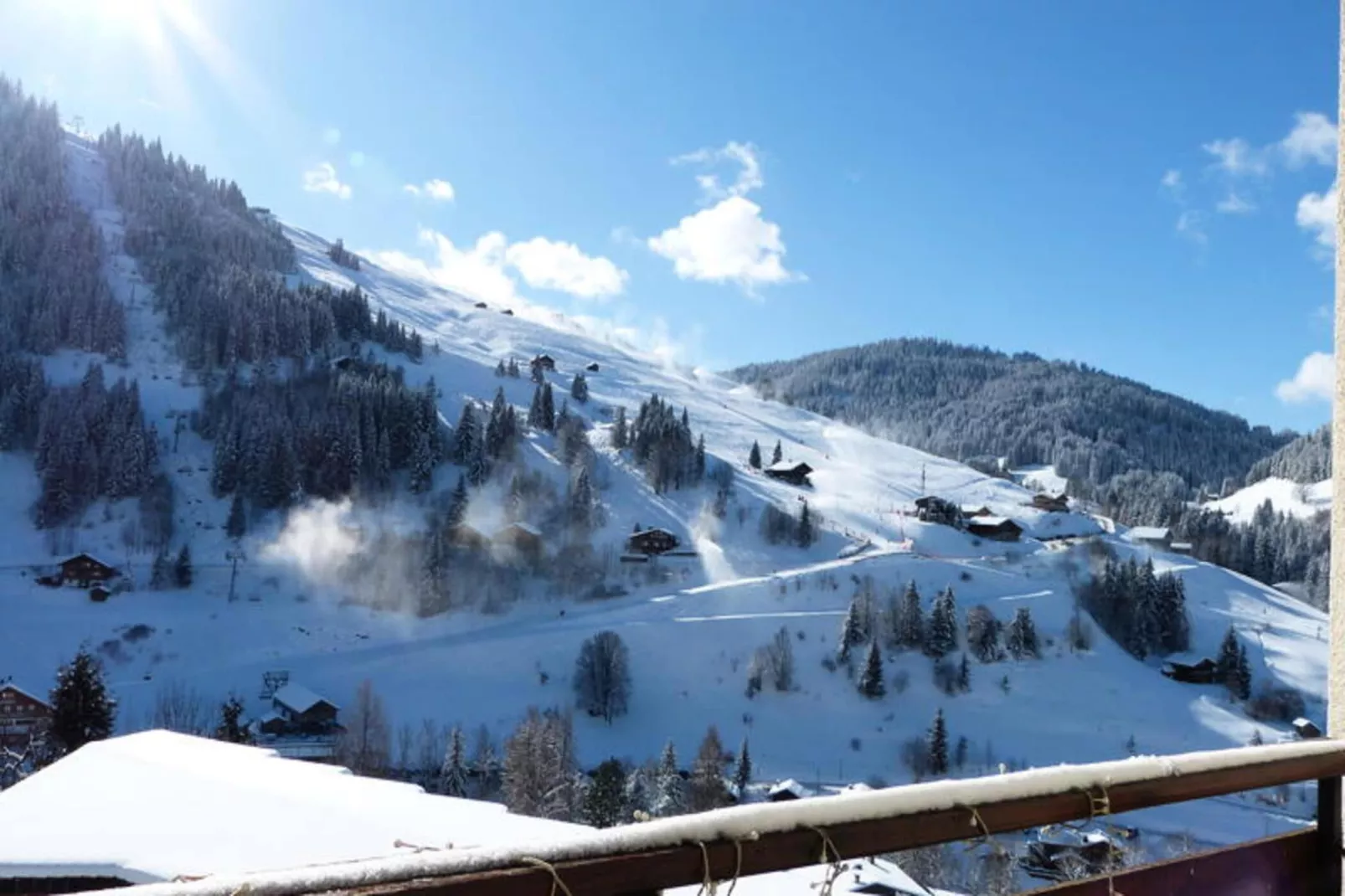 Résidence Aravis 1500-Uitzicht winter