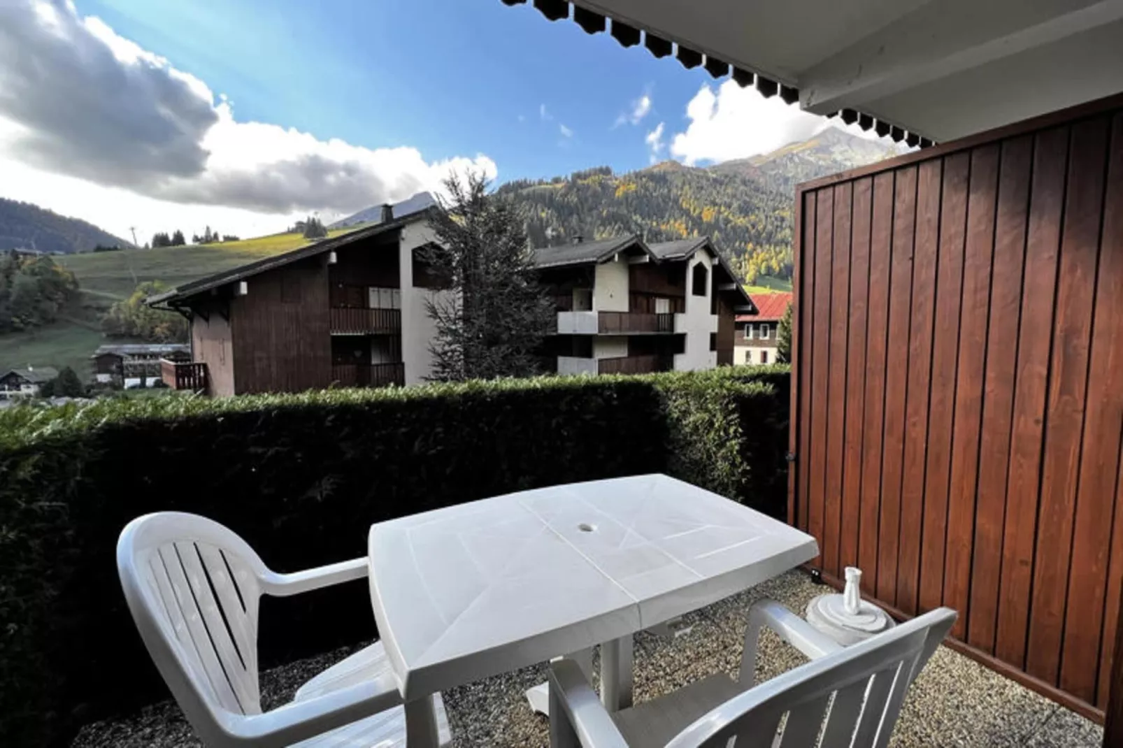 Appartements à La Clusaz-Terrasbalkon