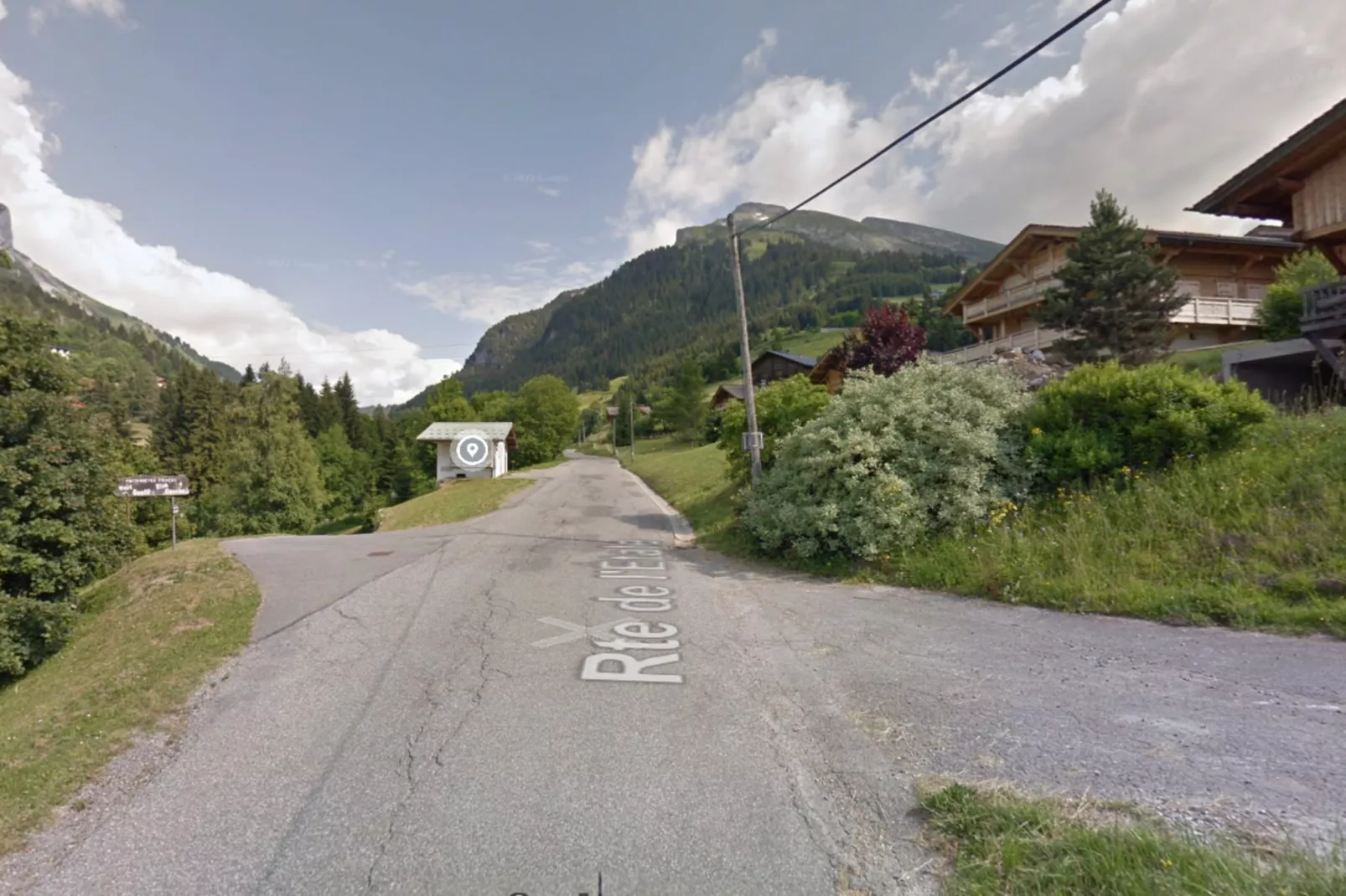 Résidence Le Bois Gentil-Gebieden zomer 1km