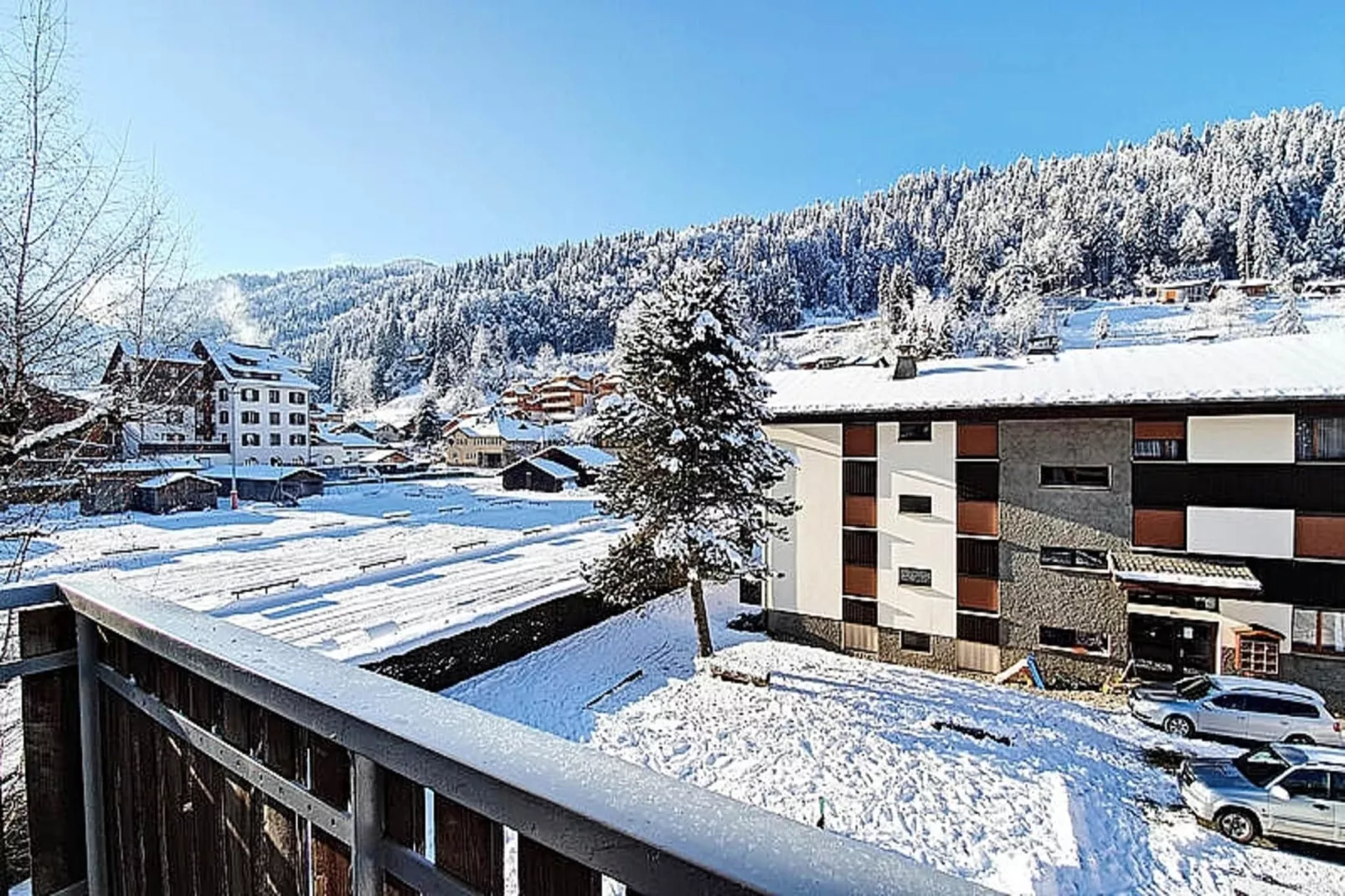Appartements à Morzine-Uitzicht winter