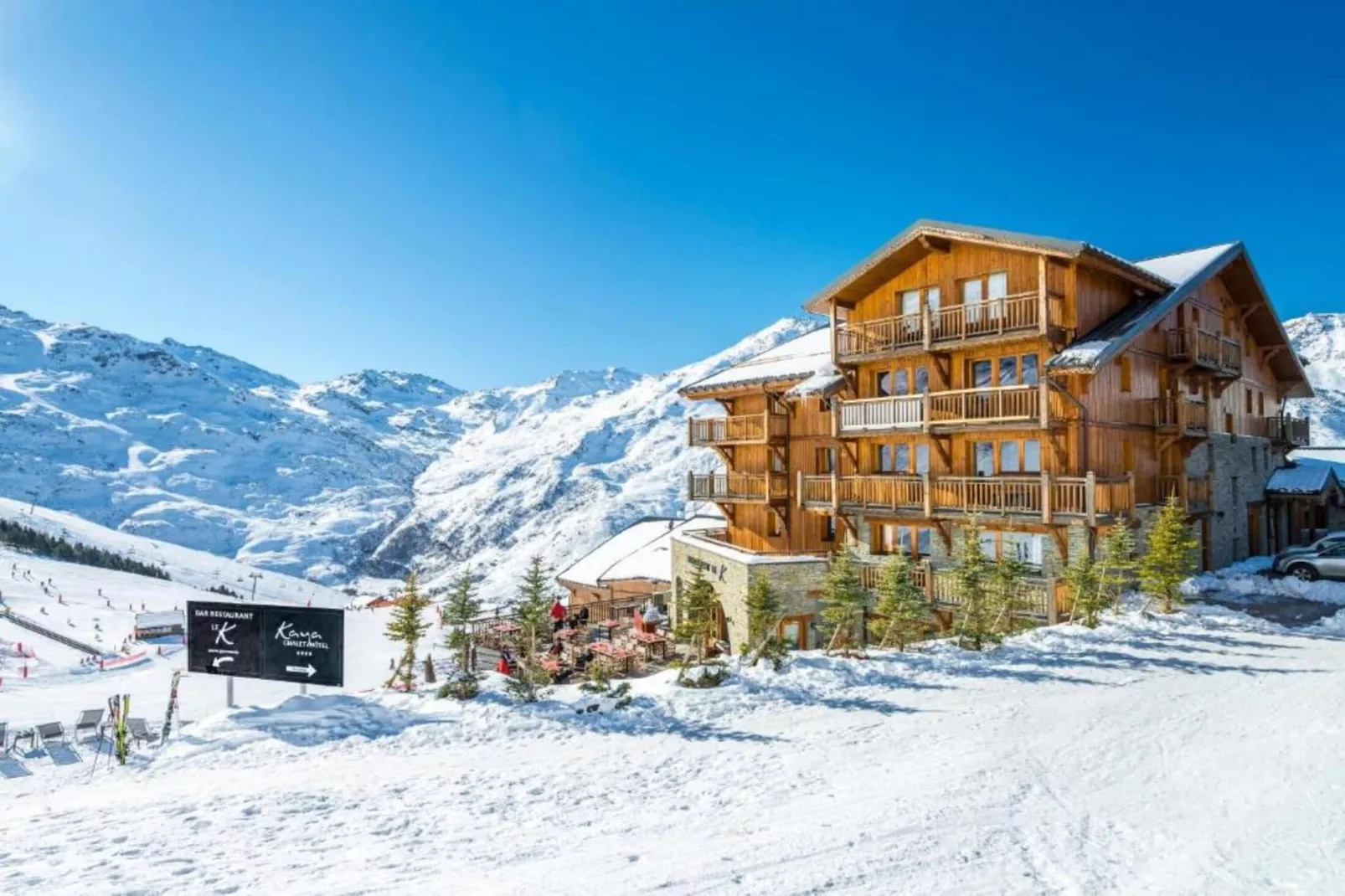 Résidence Odalys Le Buet**-Gebied winter 5km