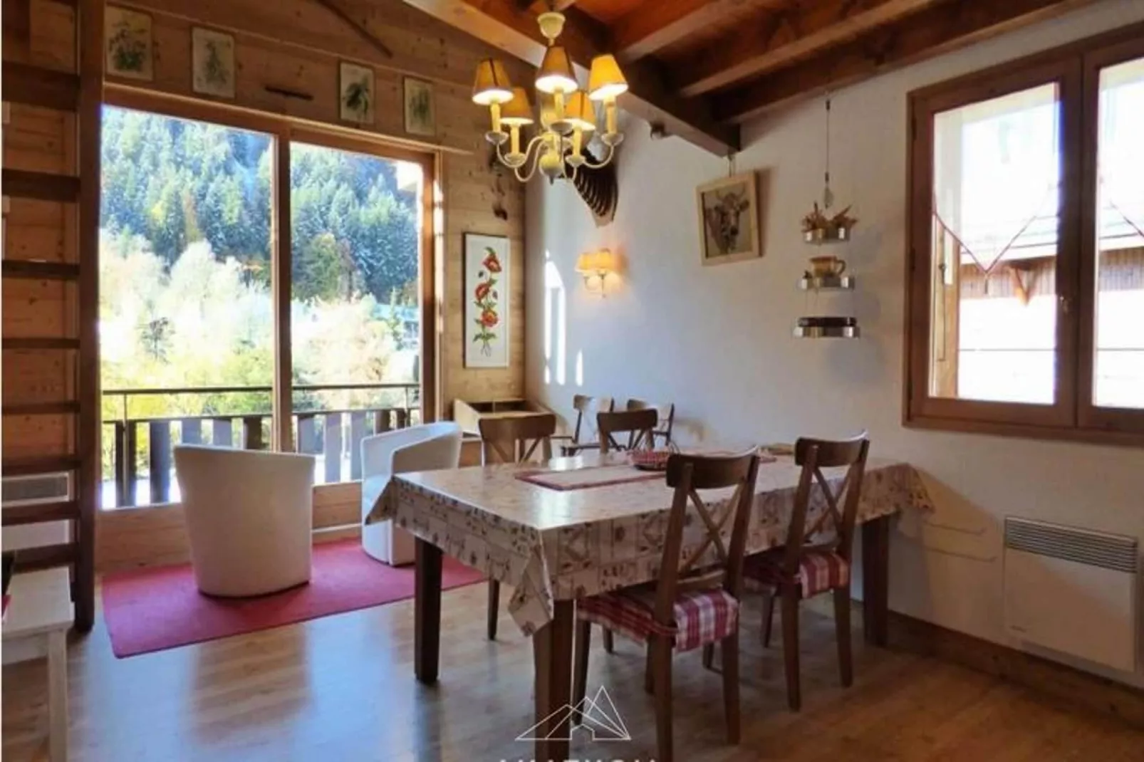 Résidence Les Ecrins-Eetkamer