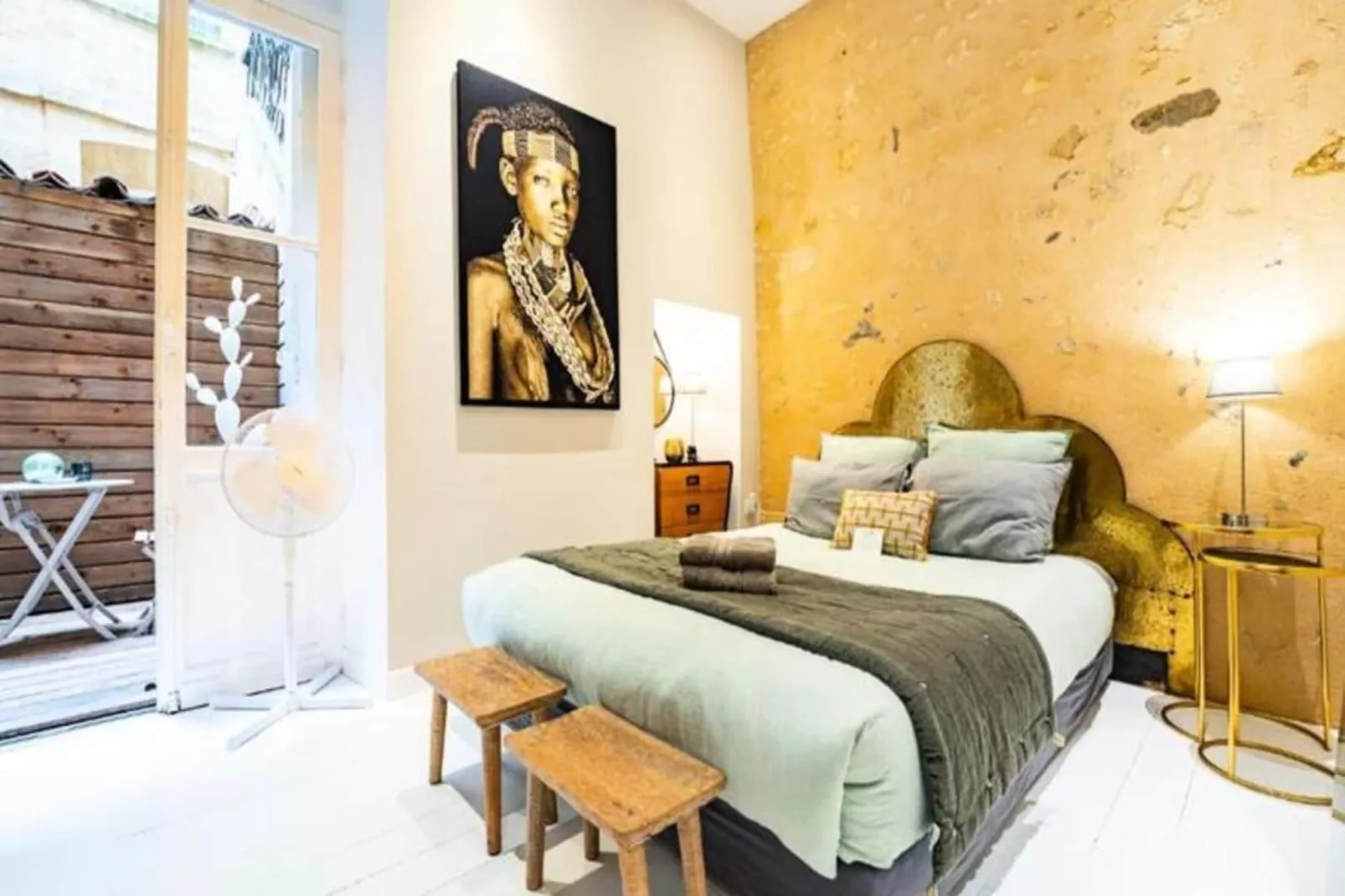 Superbe Appartement Bordelais Plein De Charme Et Lumineux Avec Terrasse-Woonkamer