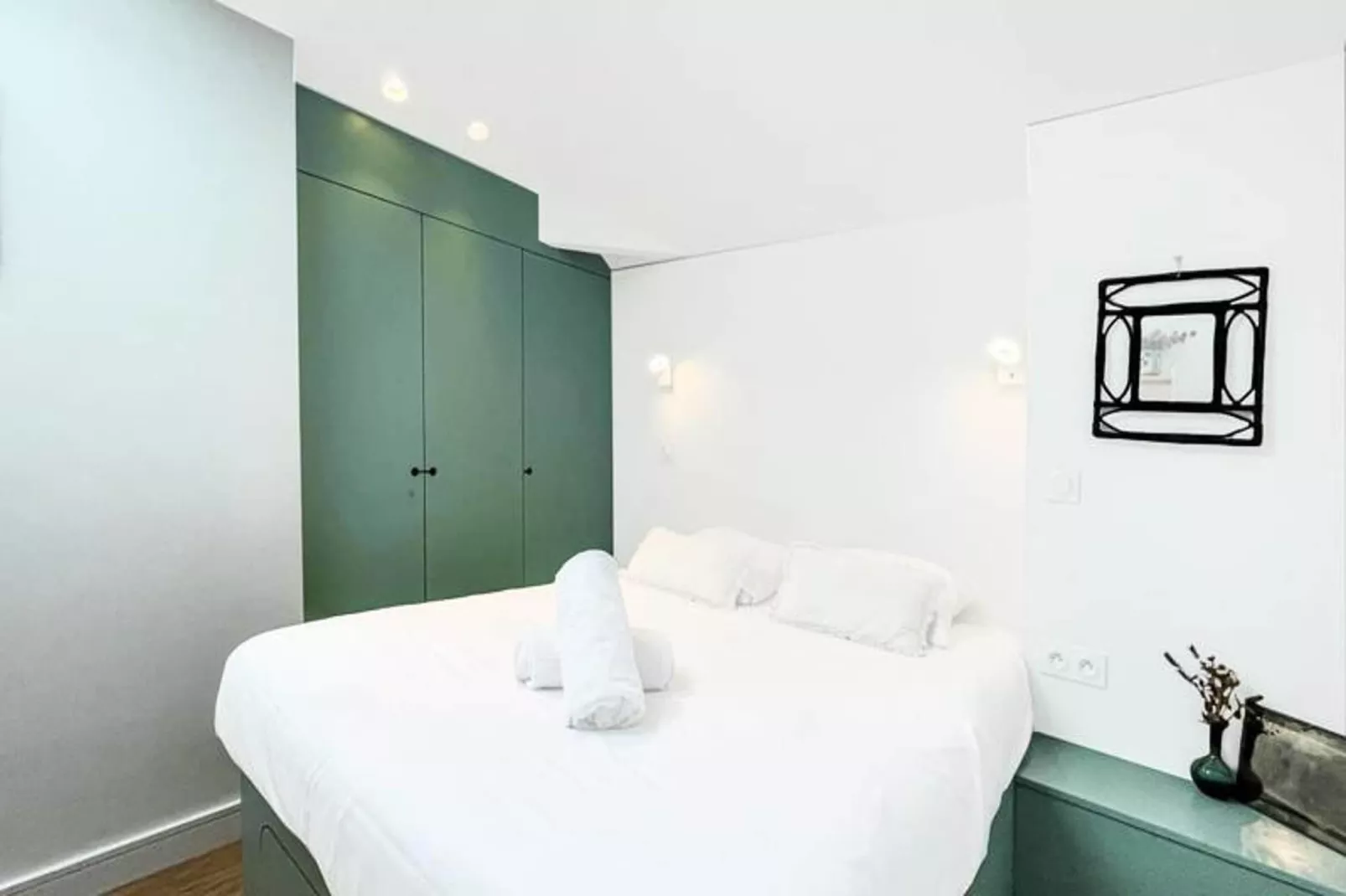 Superbe Maison Au Coeur De La Ville &agrave; Deux Pas De La C&ocirc;te Des Basques-Slaapkamer