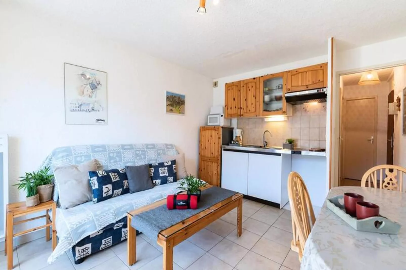 Résidence Les Gentianes-Woonkamer