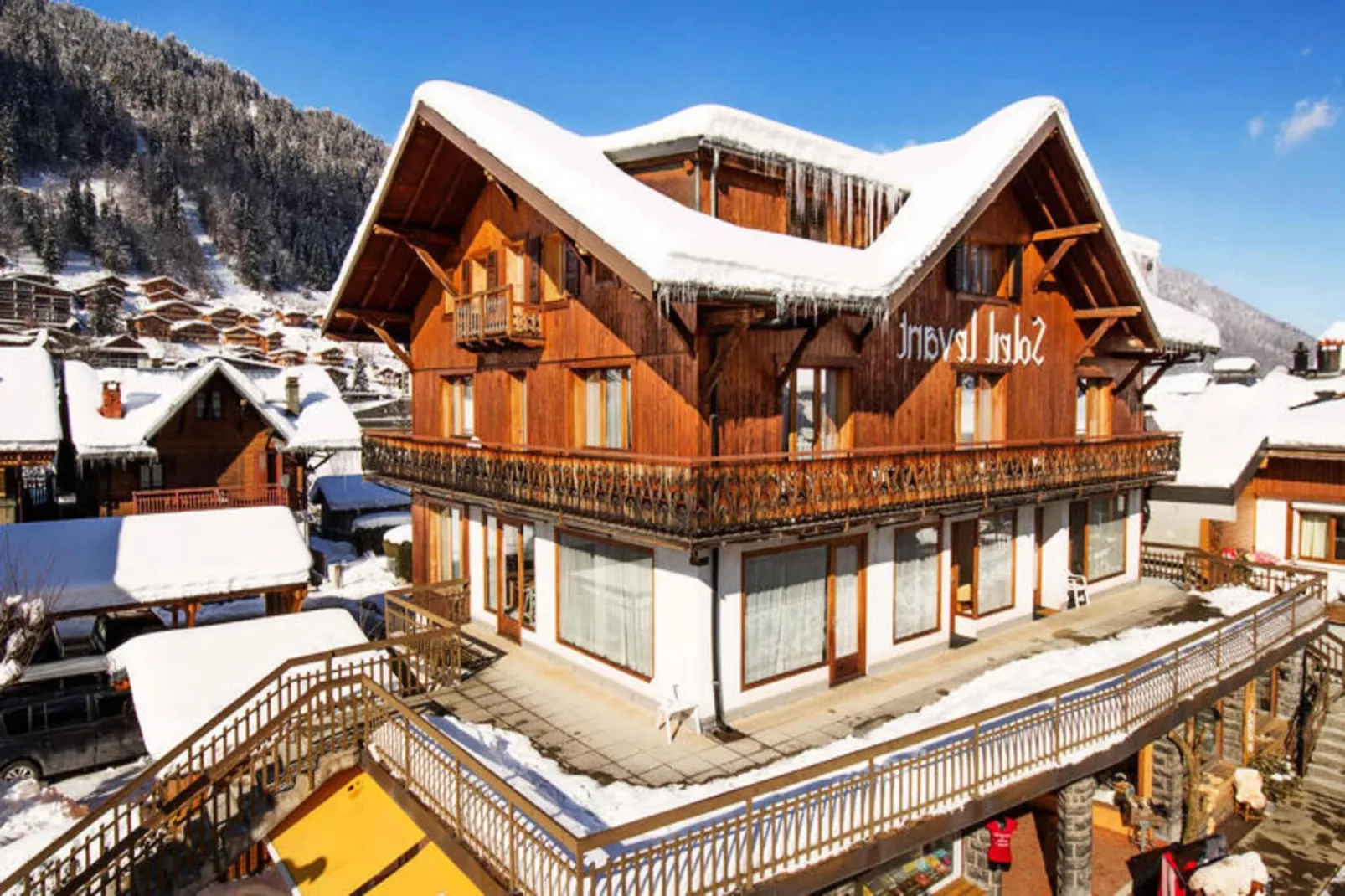 Résidence Le Soleil Levant - Uitzicht winter