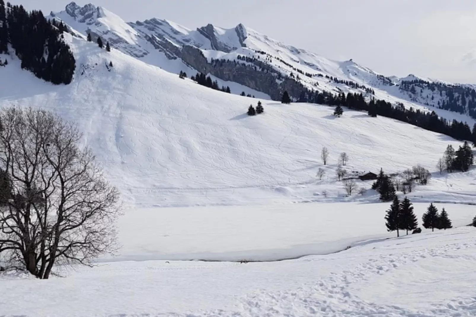 Résidence Les Balcons A-Gebied winter 5km