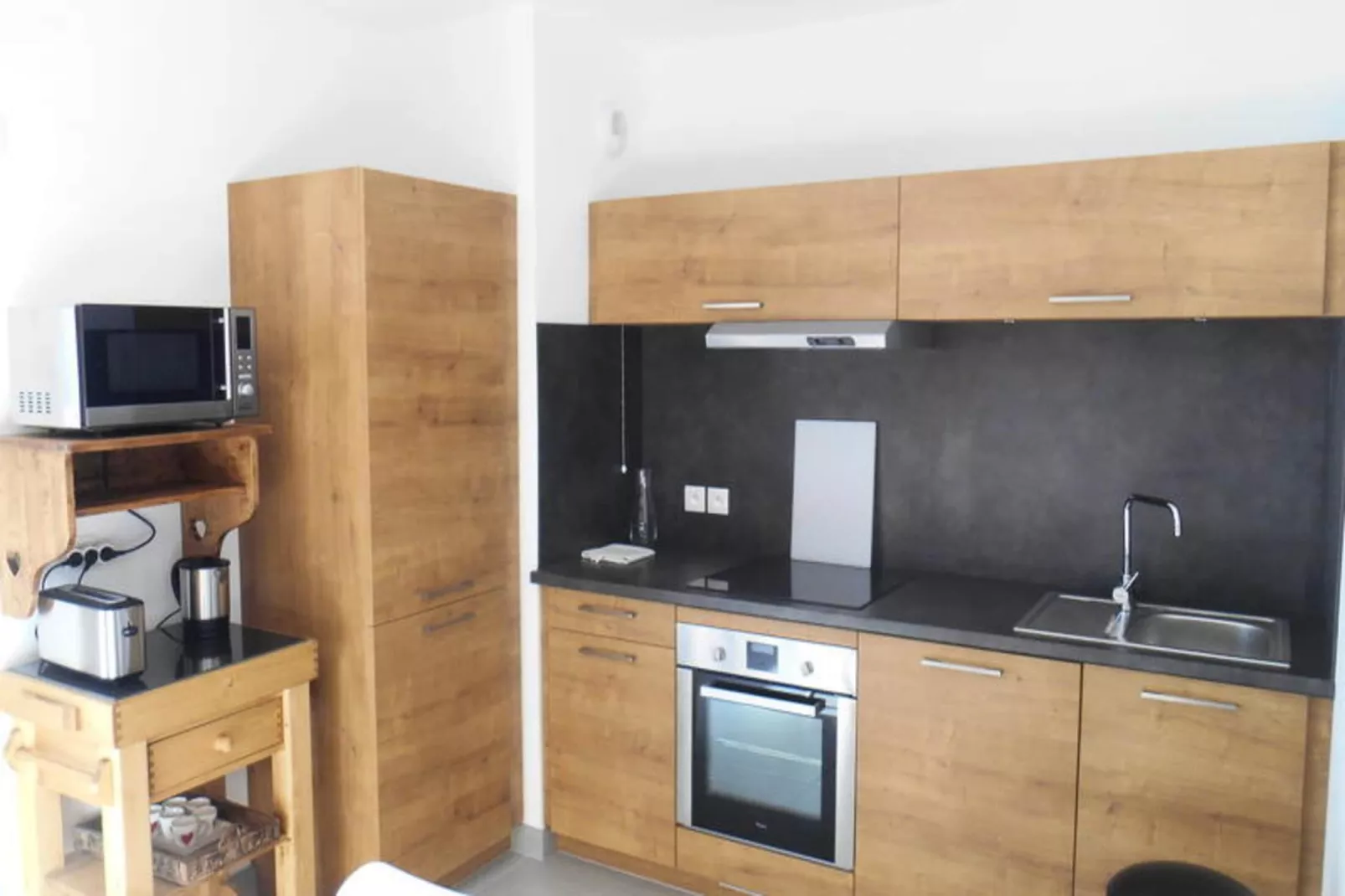 Résidence L'o Rouge-Keuken