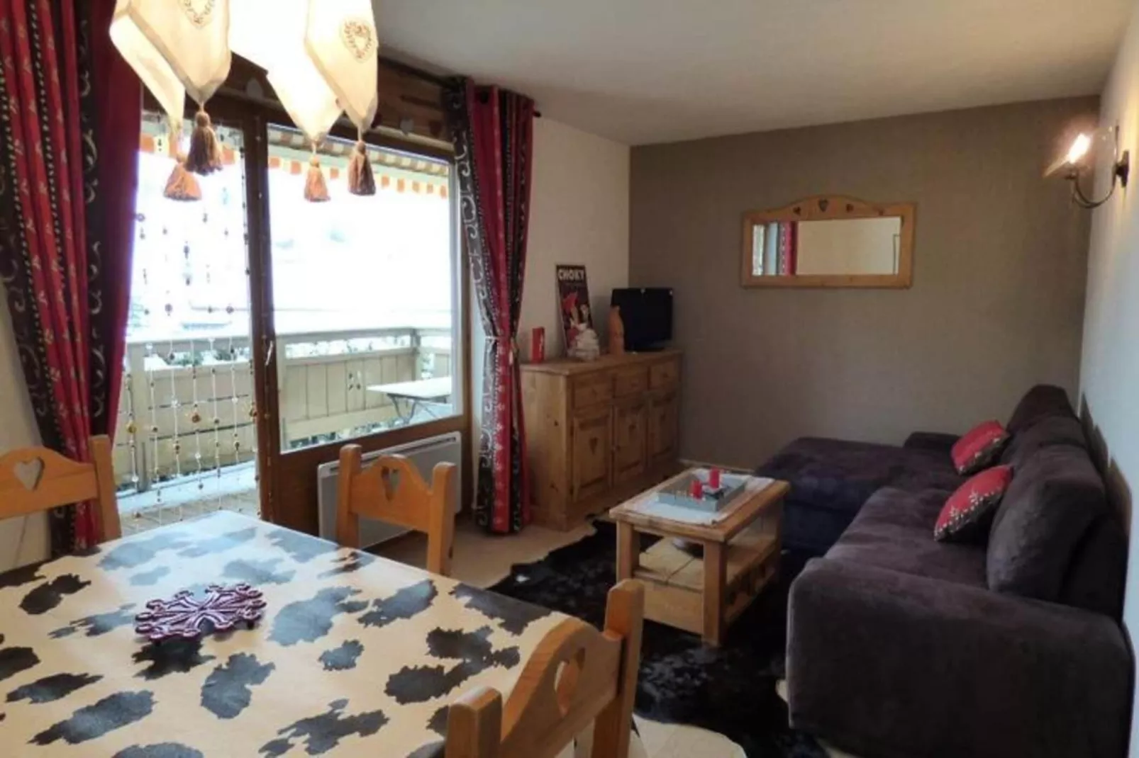 Résidence Pistes Du Soleil B-Woonkamer