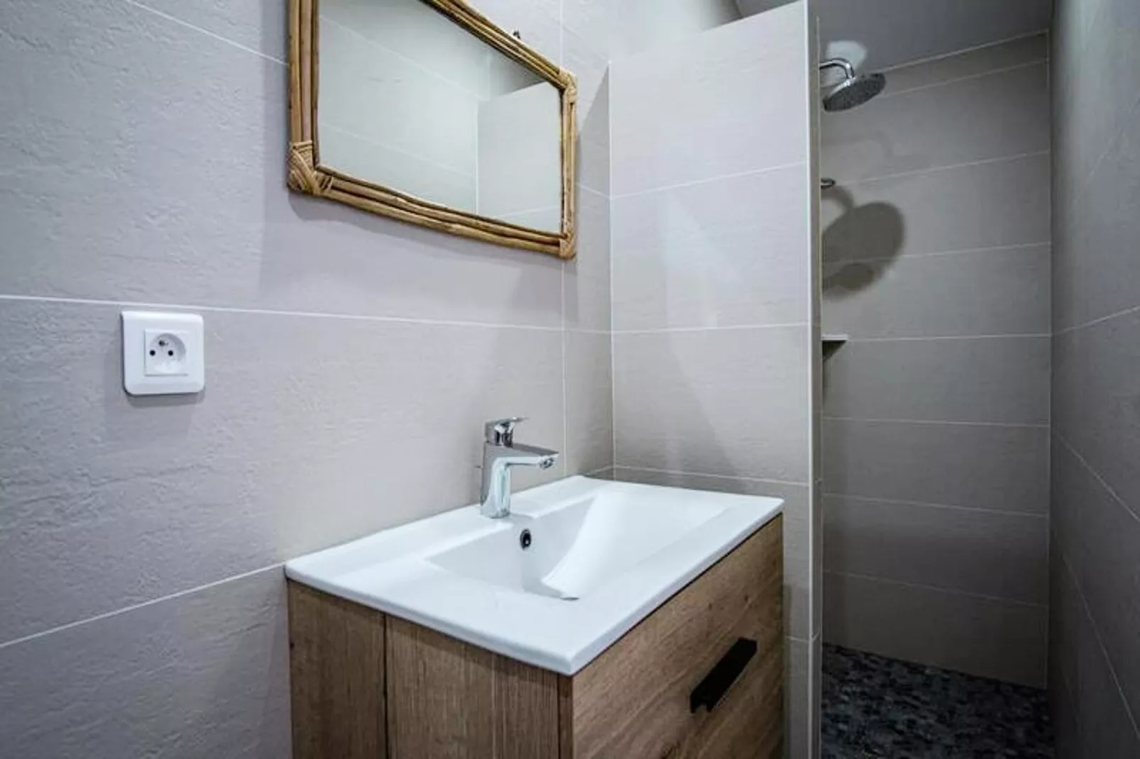 Le Cabanon De Christine-Badkamer