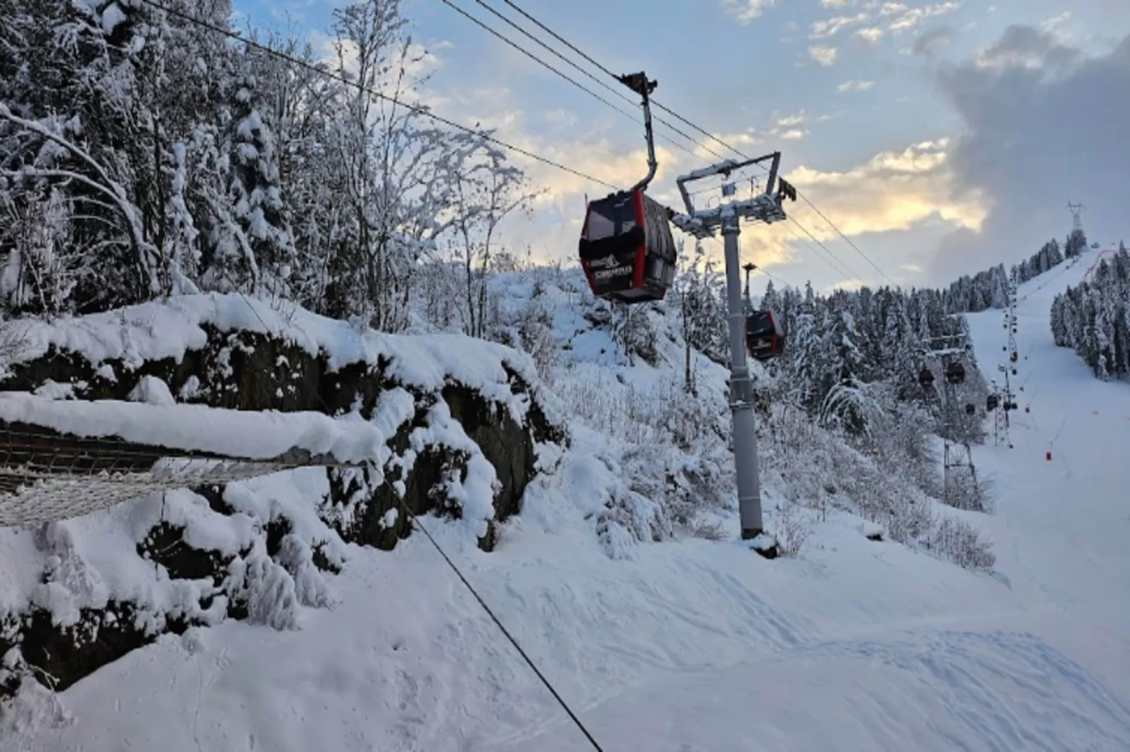 Résidence Casino-Gebied winter 5km