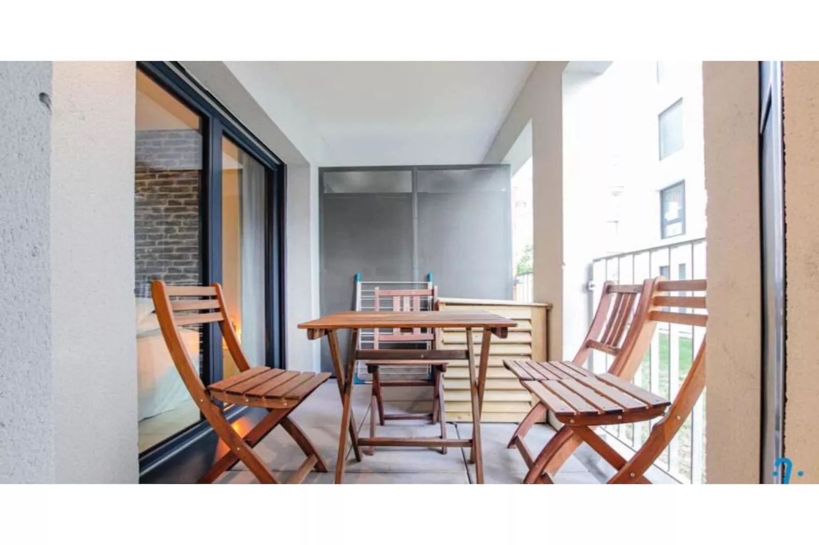 Appartement Charmant Et Moderne Pour 4 Avec Parking, Proche Cit&eacute; Du Vin-Slaapkamer