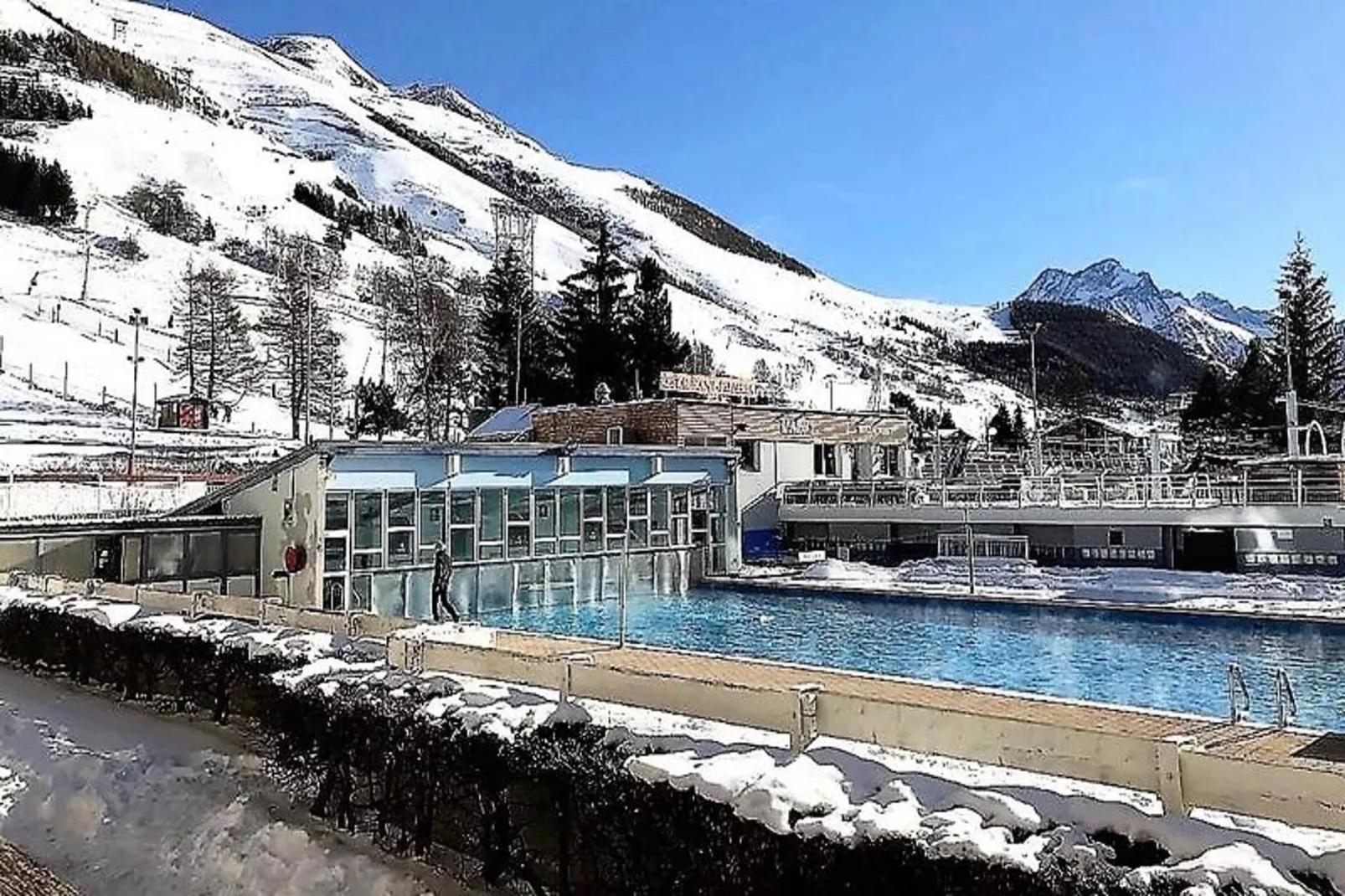 Résidence Vallee Blanche-Uitzicht winter