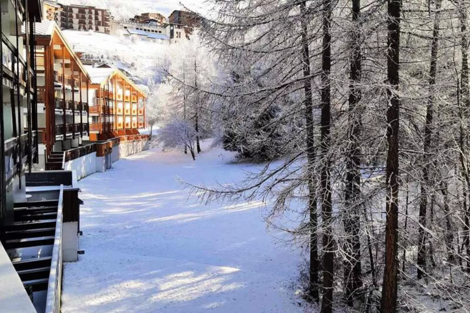 Résidence Prapelier-Uitzicht winter