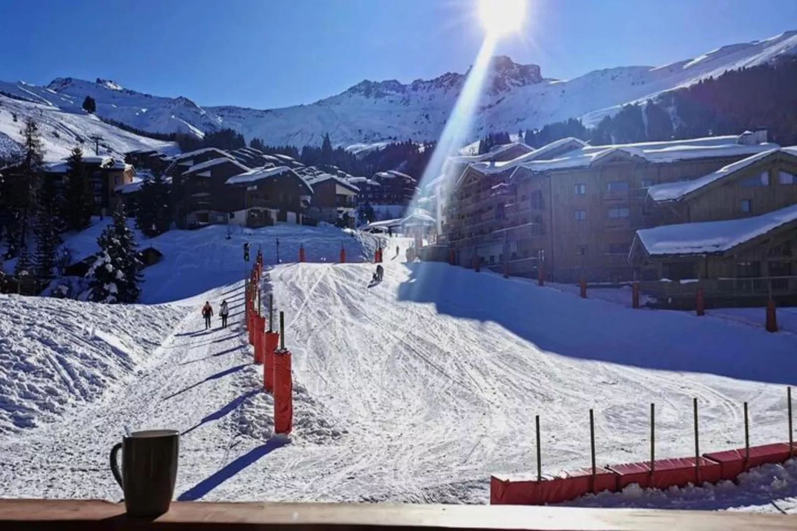 Résidence Valeriane - Uitzicht winter