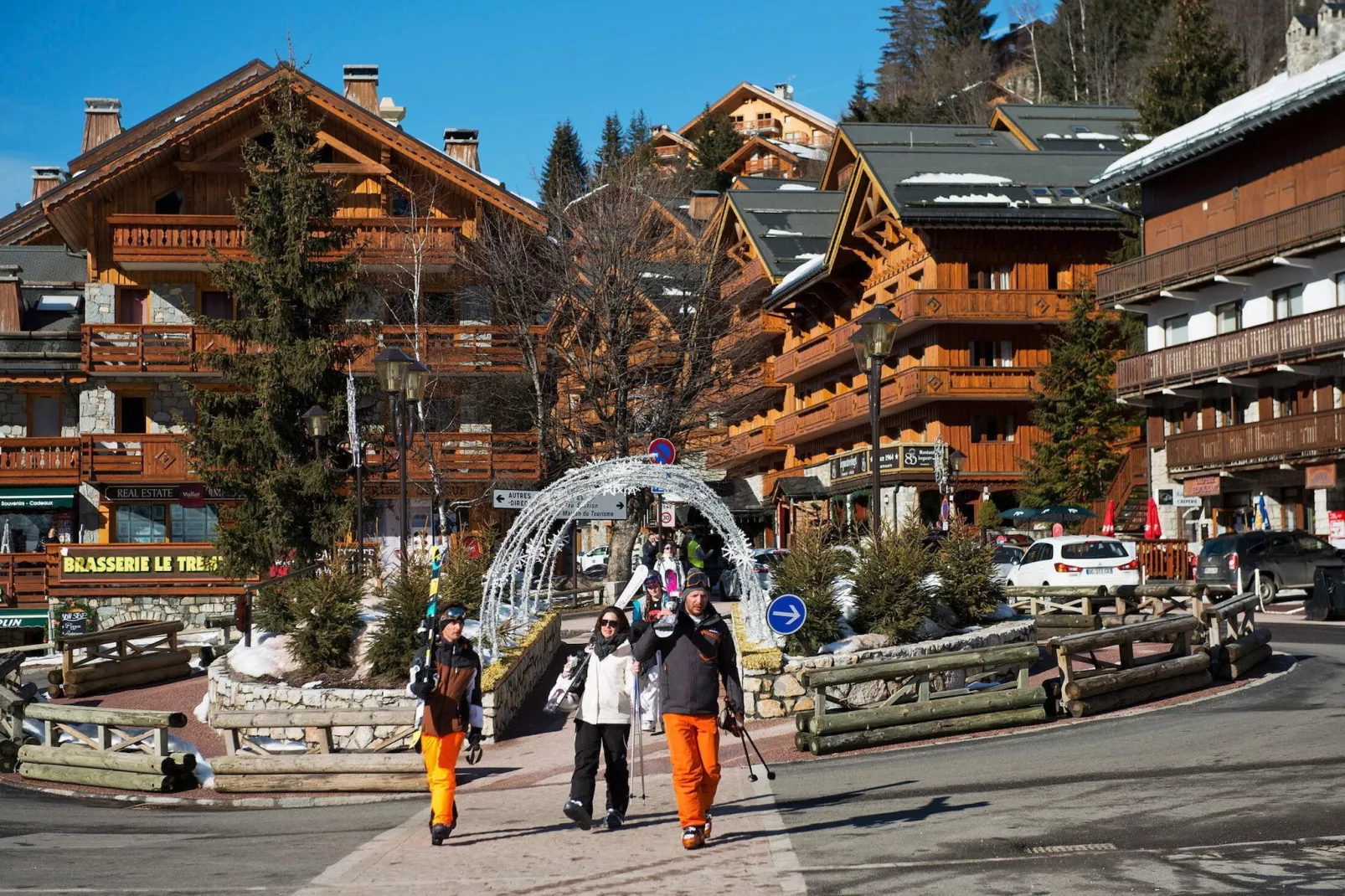 Résidence Les Cîmes-Gebieden zomer 1km
