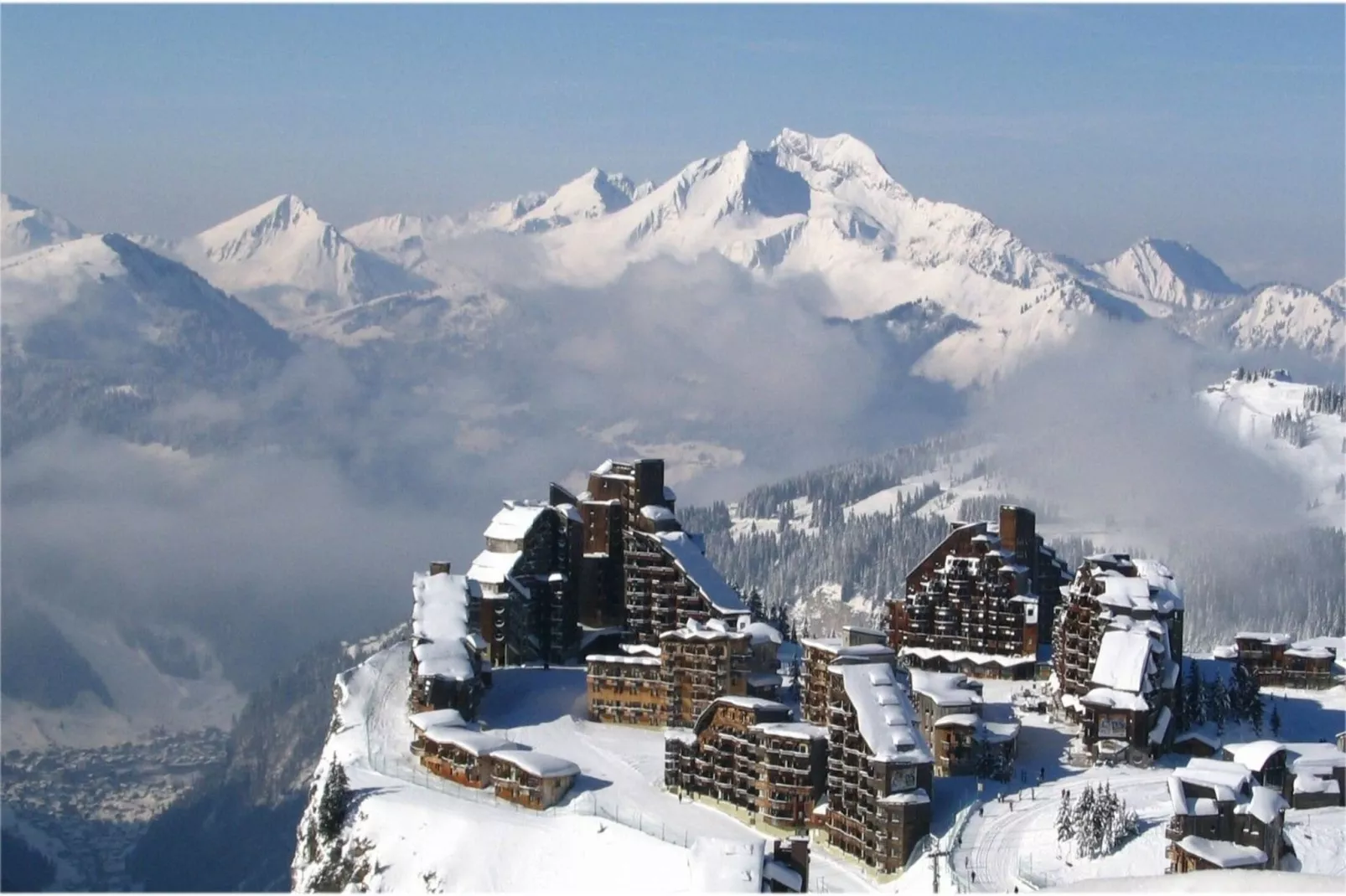 Résidence Quartier Falaise - maeva Home-Gebied winter 20km