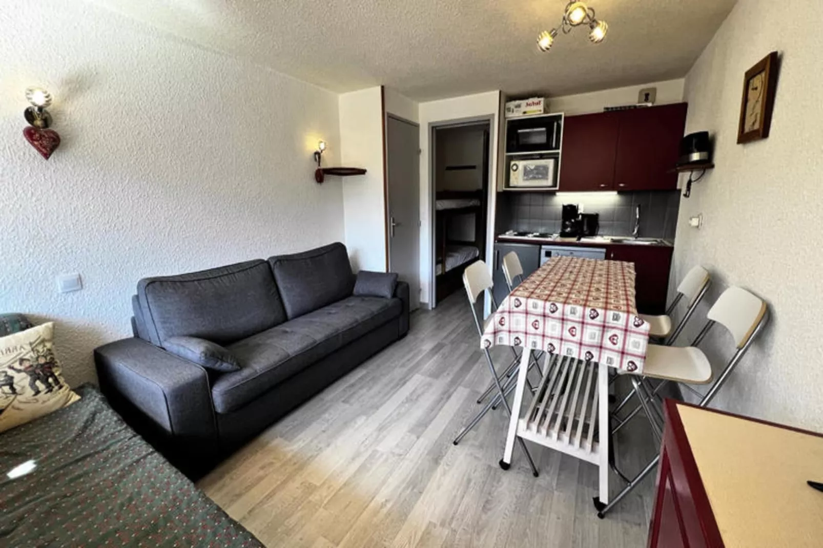 Studio à La Clusaz-Woonkamer