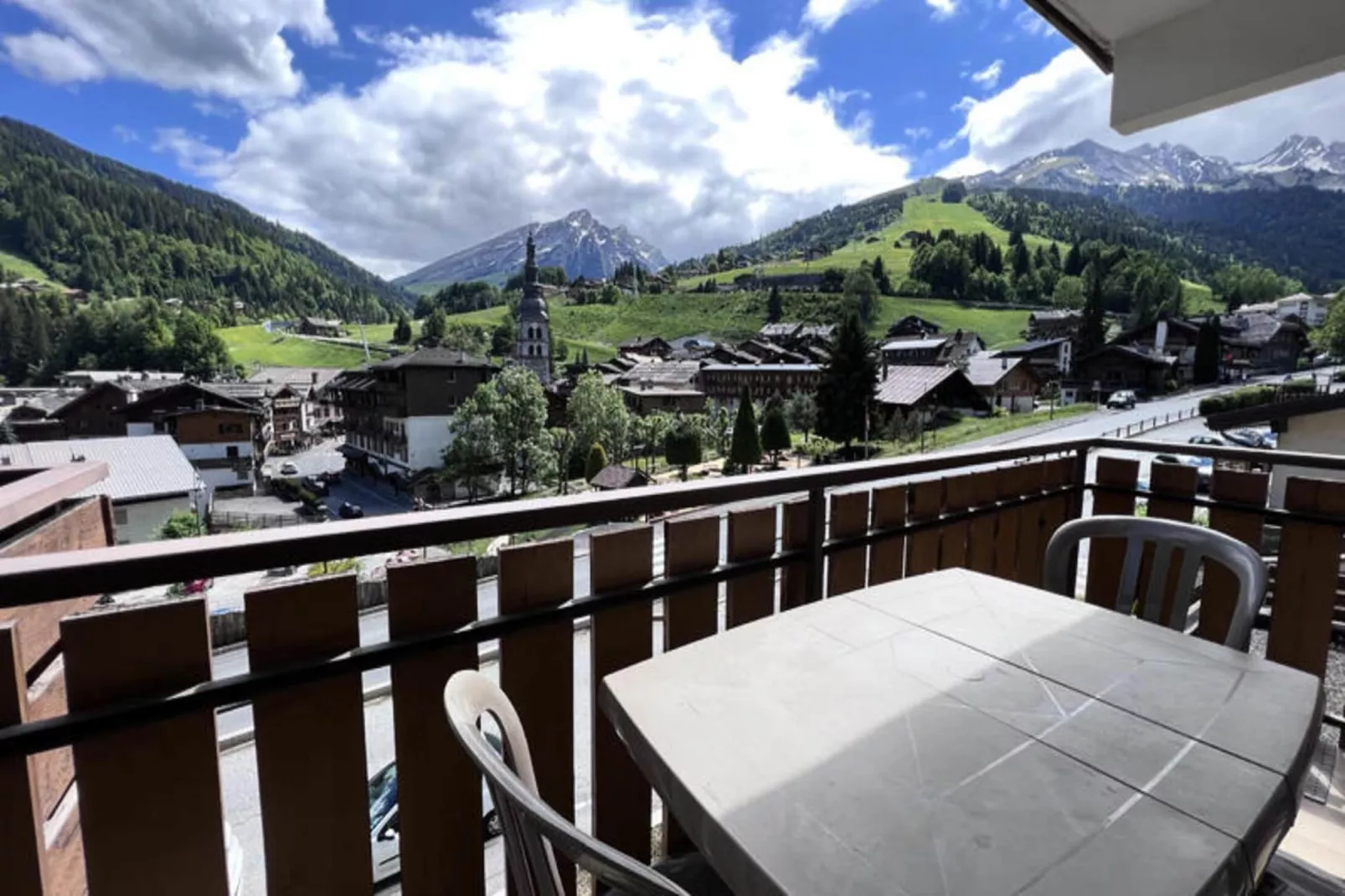 Appartements à La Clusaz-Uitzicht zomer