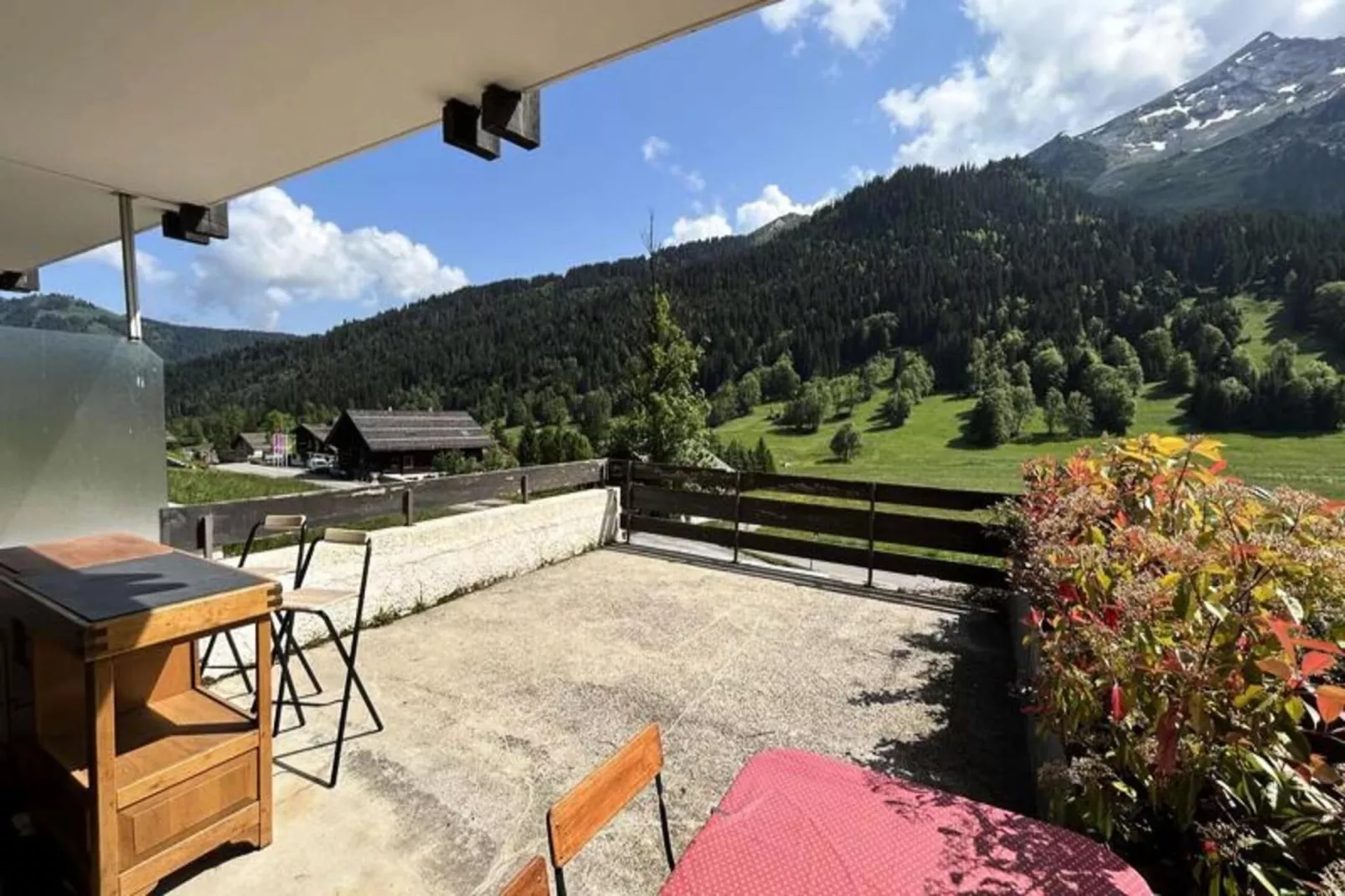 Résidence La Pointe Des Verres-Terrasbalkon