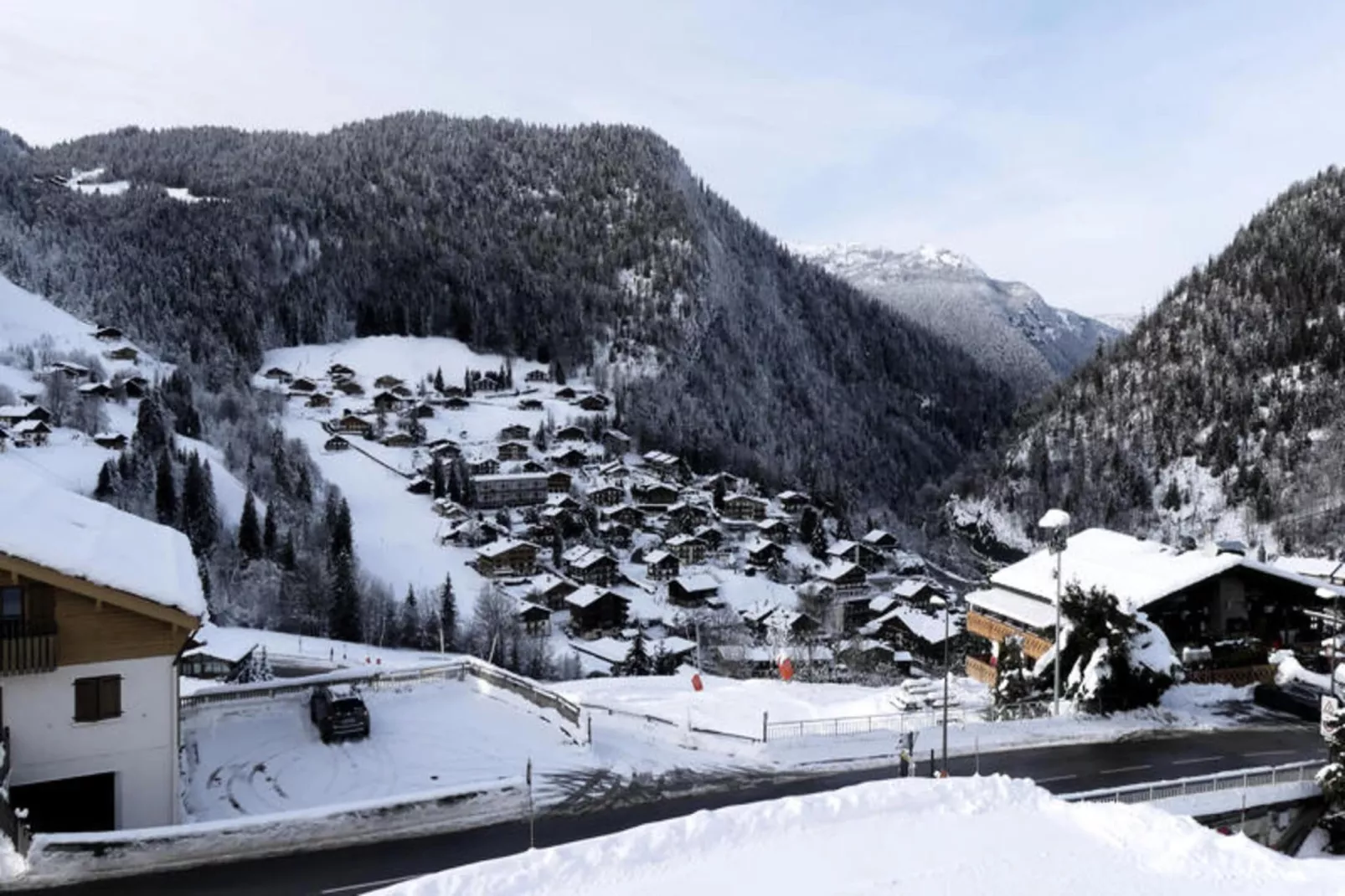 Appartements à La Clusaz-Buitenkant zomer