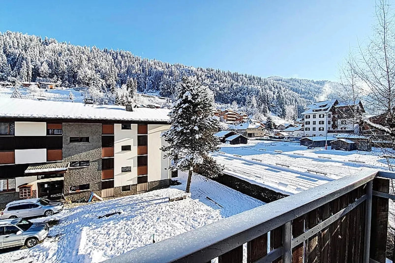 Appartements à Morzine-Uitzicht winter