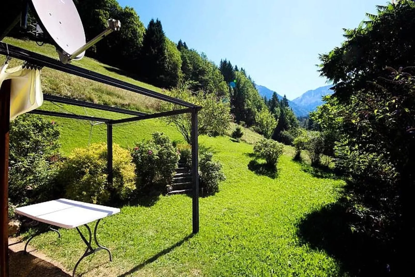 Chalets à Saint Jean d'Aulps-Terrasbalkon