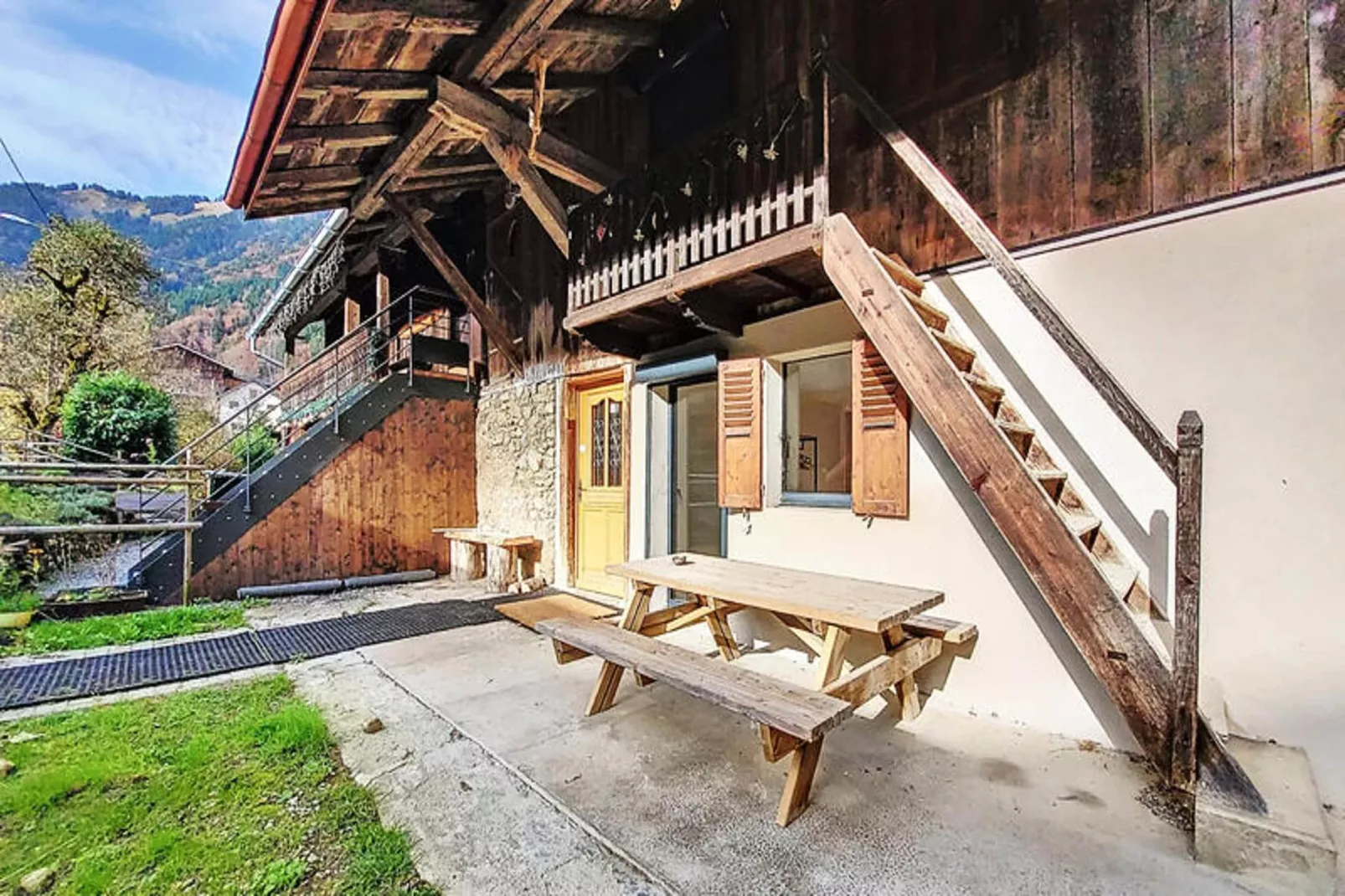 Appartements à Saint Jean d'Aulps-Buitenkant zomer