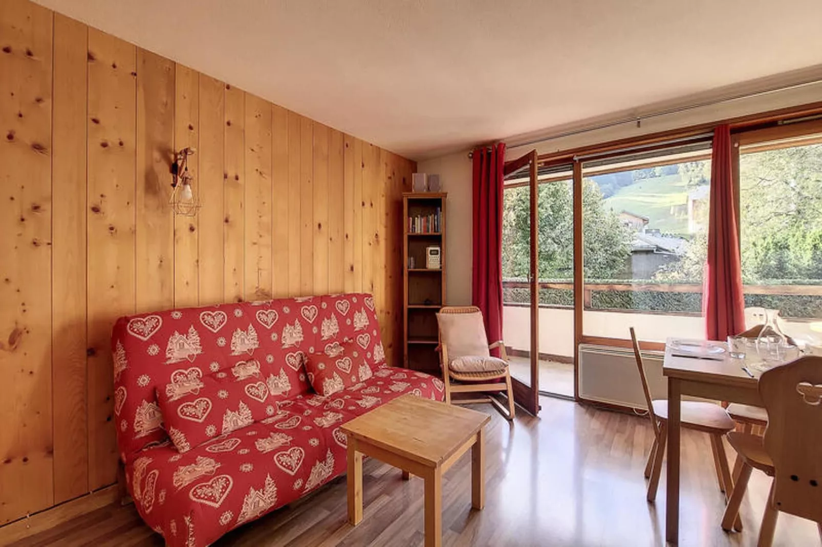 Studio à Saint Jean d'Aulps-Woonkamer