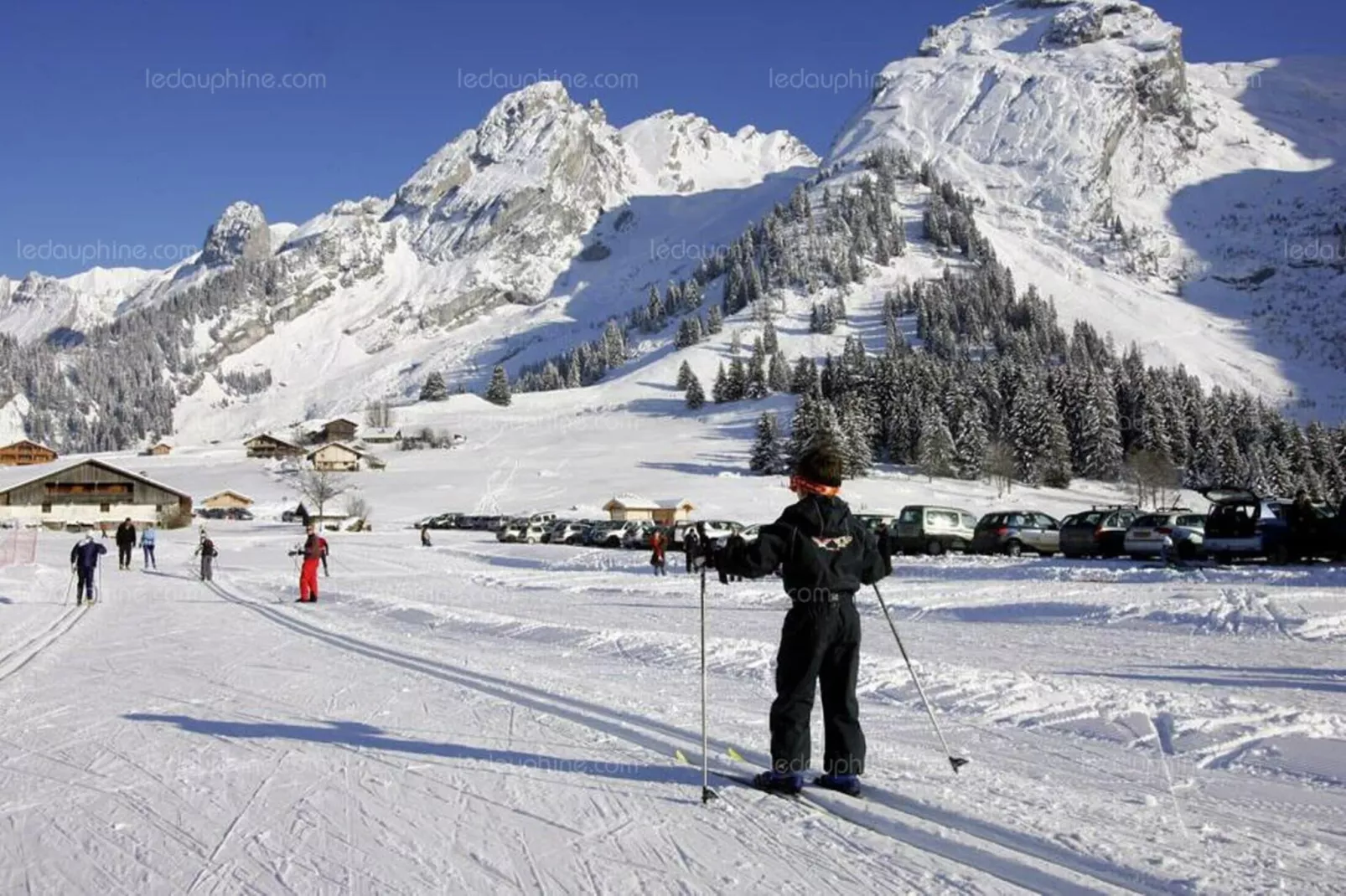 Chalet Bonfils-Gebied winter 20km