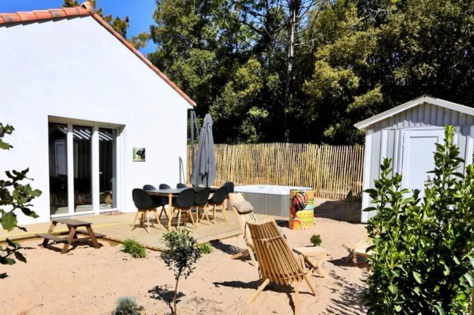 Villa Afrique Du Sud - Domaine Le Sherwood-Buitenkant zomer