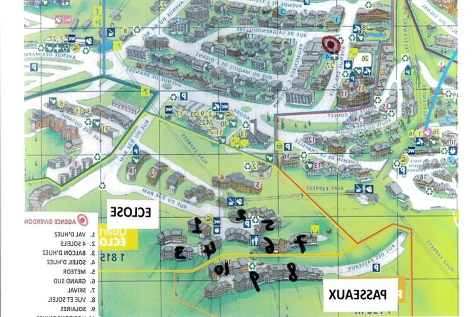 Résidence Balcons D'huez - Gebieden zomer 20km