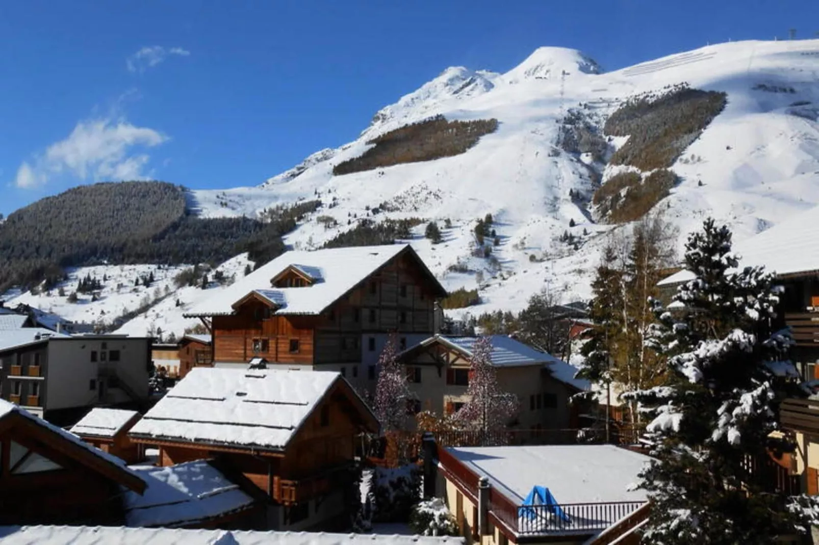 Résidence Rochail-Uitzicht winter