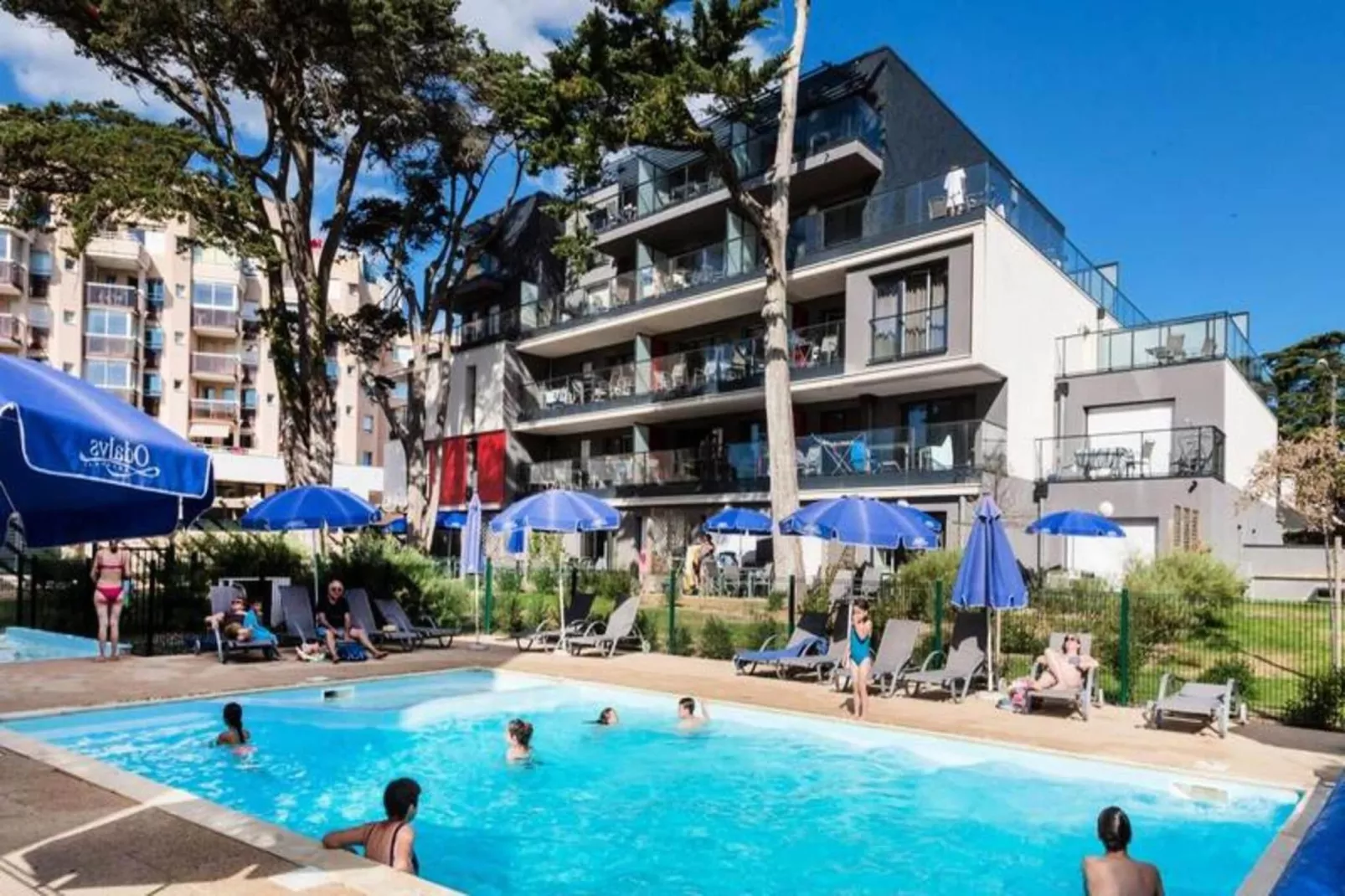 Résidence Prestige Odalys de la Plage-Buitenkant zomer