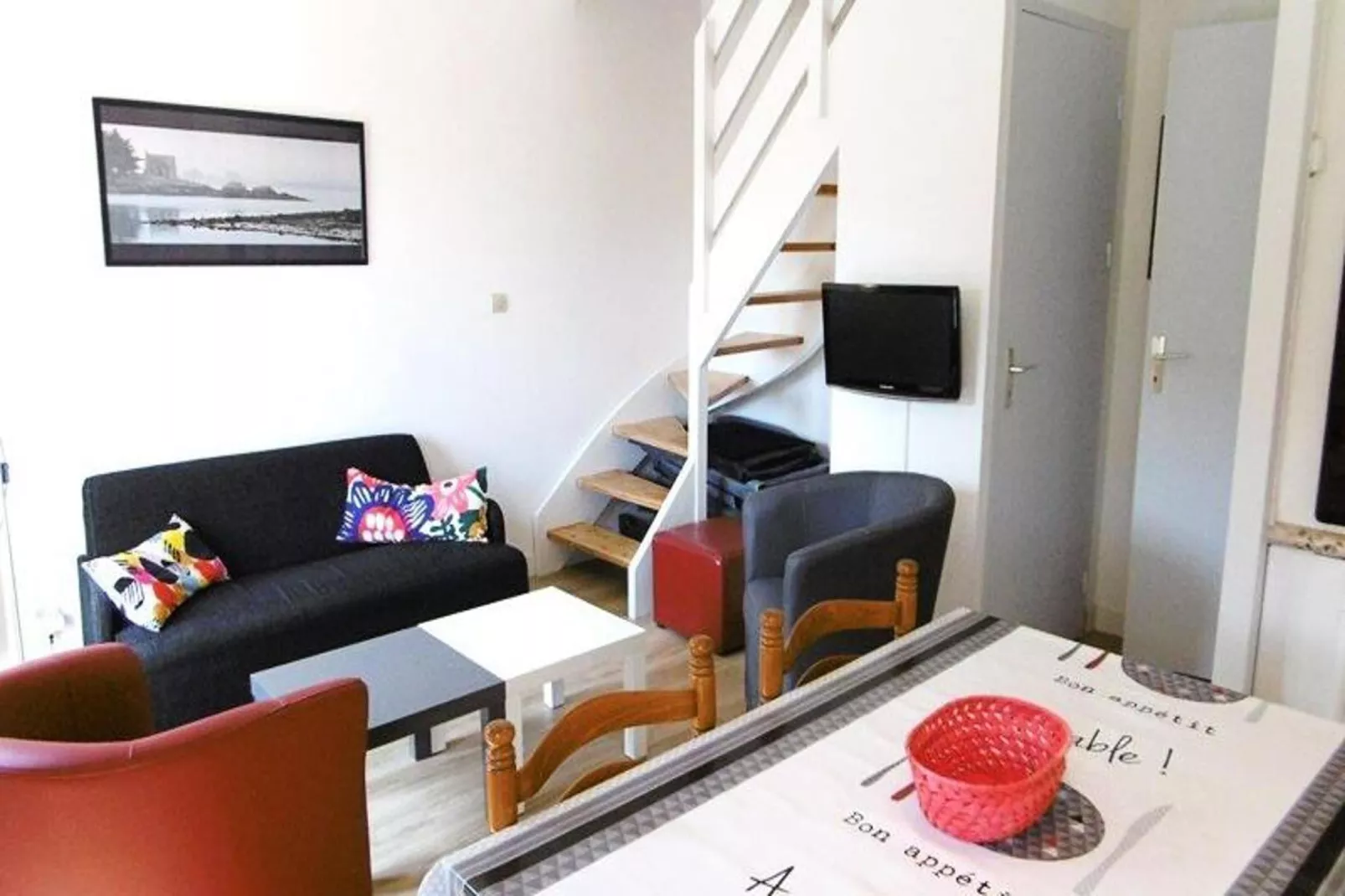 Résidence Duguay Trouin-Woonkamer