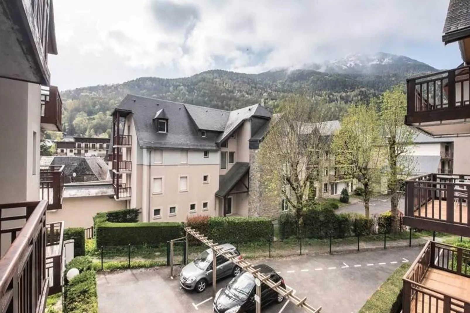 Résidence Ondines B/c - Uitzicht zomer