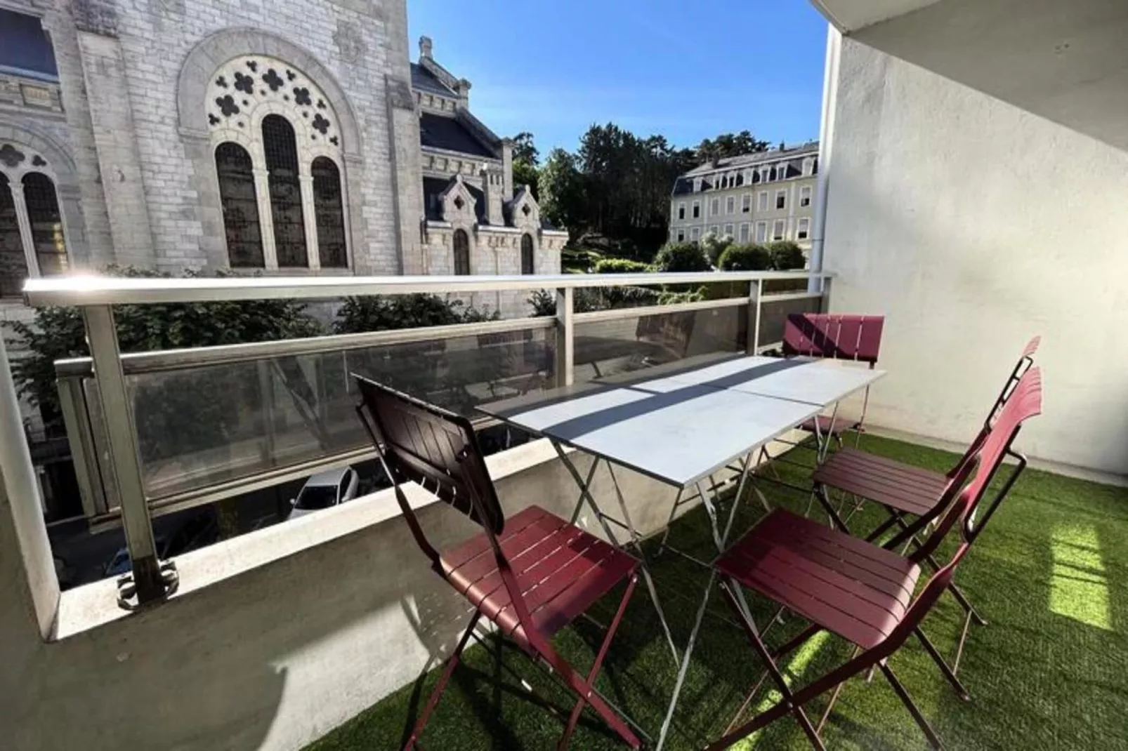 Résidence Le Chateau Durieux 1-Terrasbalkon