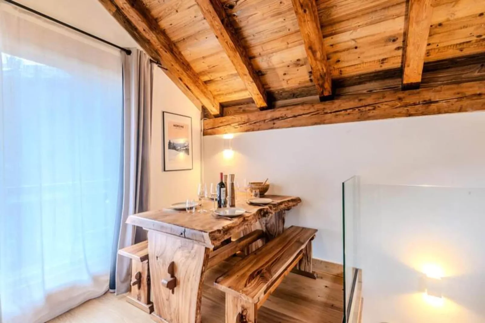 Résidence Mazot Bambi-Eetkamer