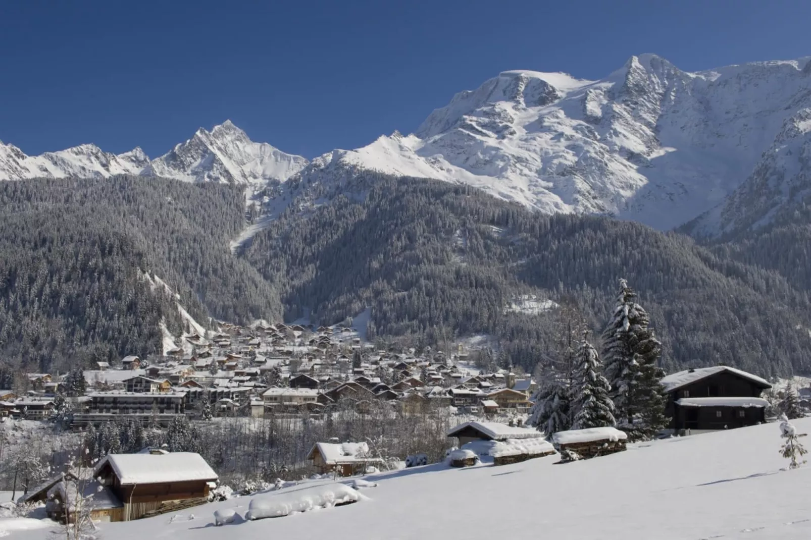 Résidence Les Cimes D'or A-Gebied winter 20km